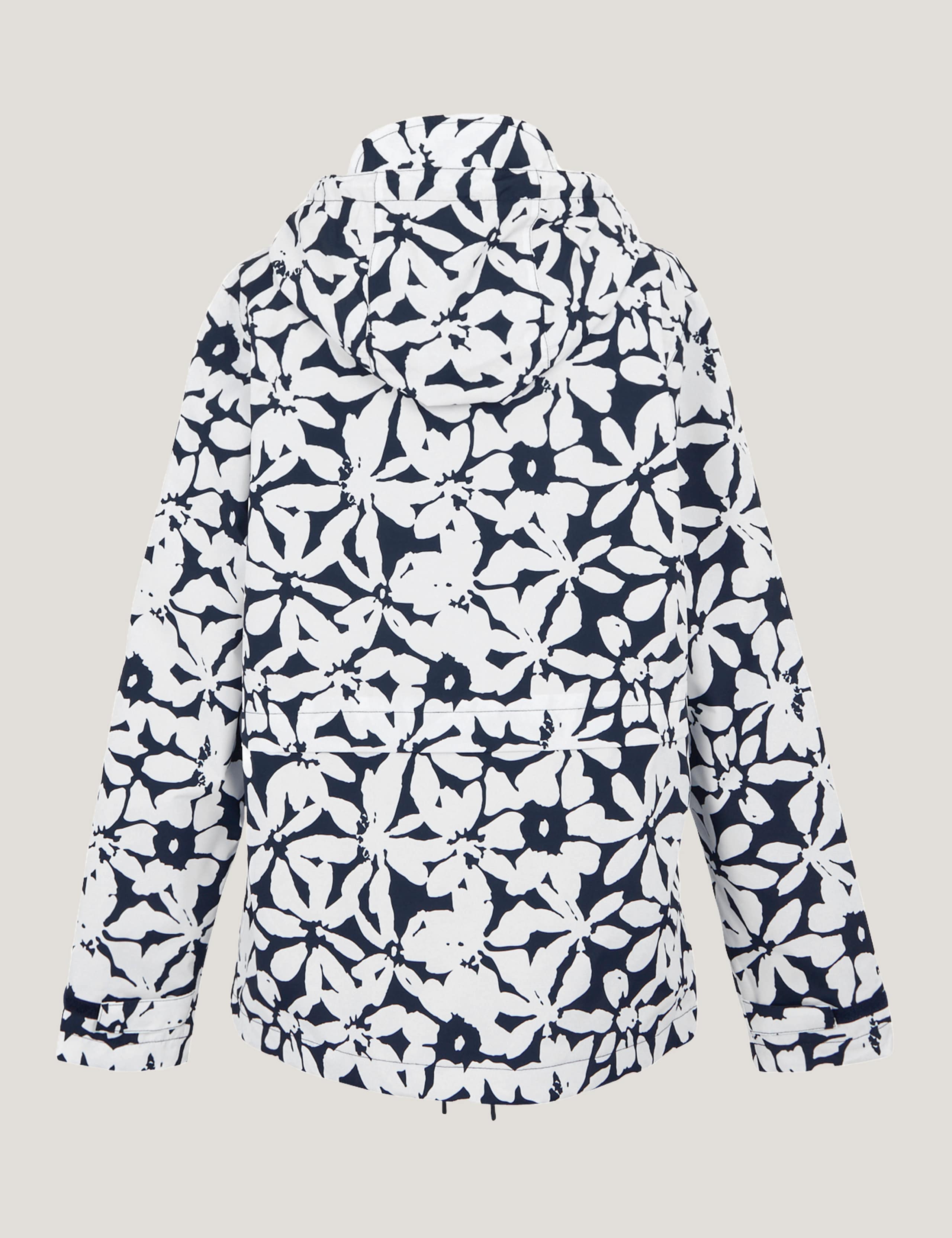 Bayletta II Floral Hooded Rain Jacket 4 of 12
