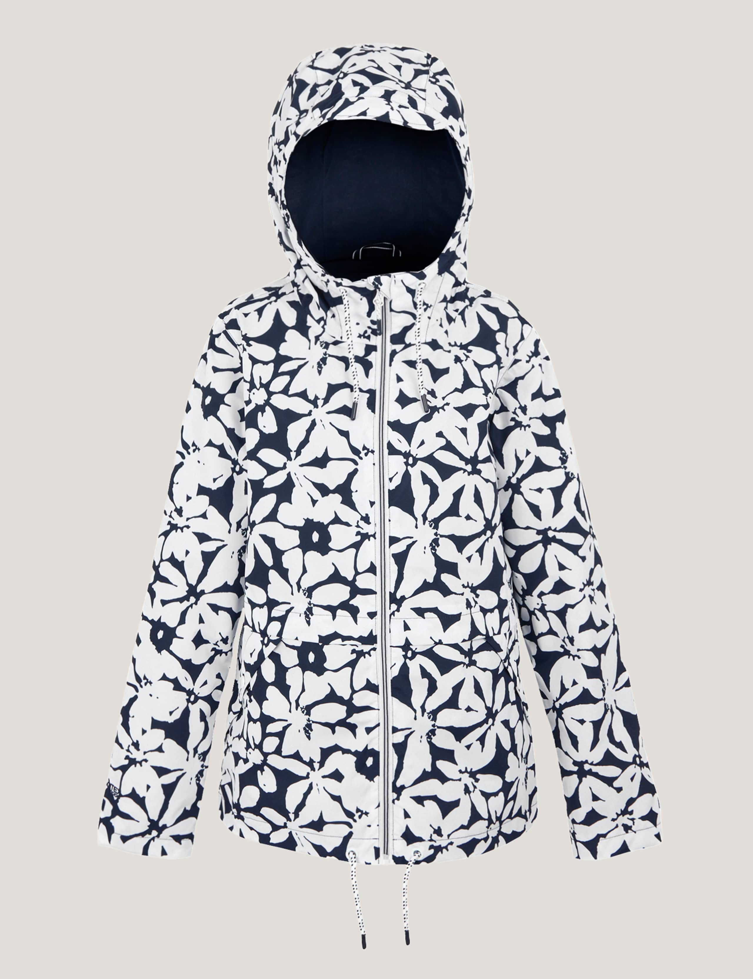Bayletta II Floral Hooded Rain Jacket 2 of 12