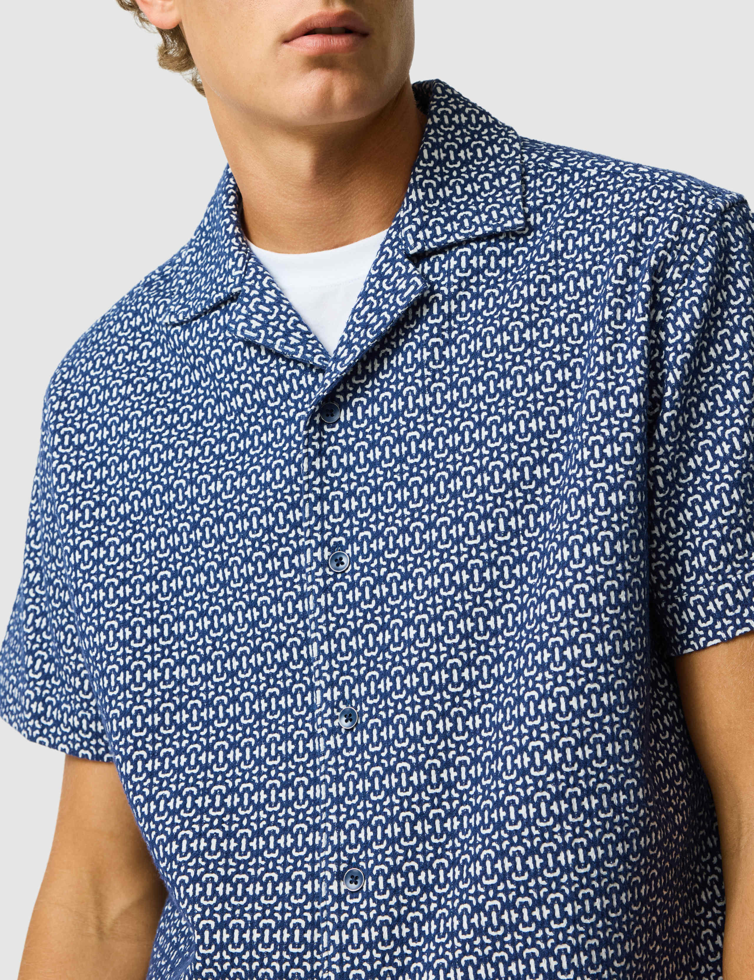 Regular Fit Cotton Rich Printed Shirt 5 of 6