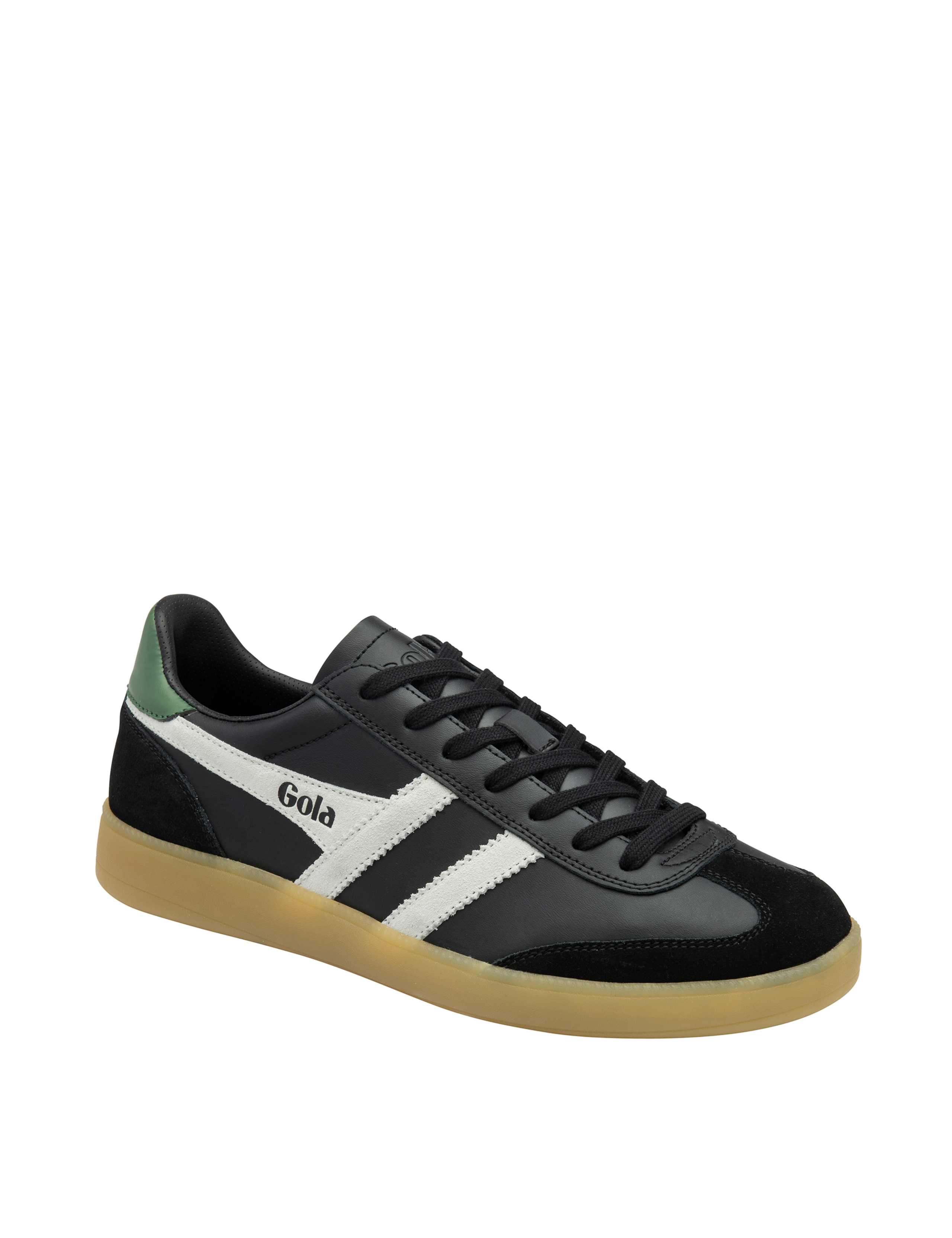 Viper Leather Lace Up Trainers 3 of 5