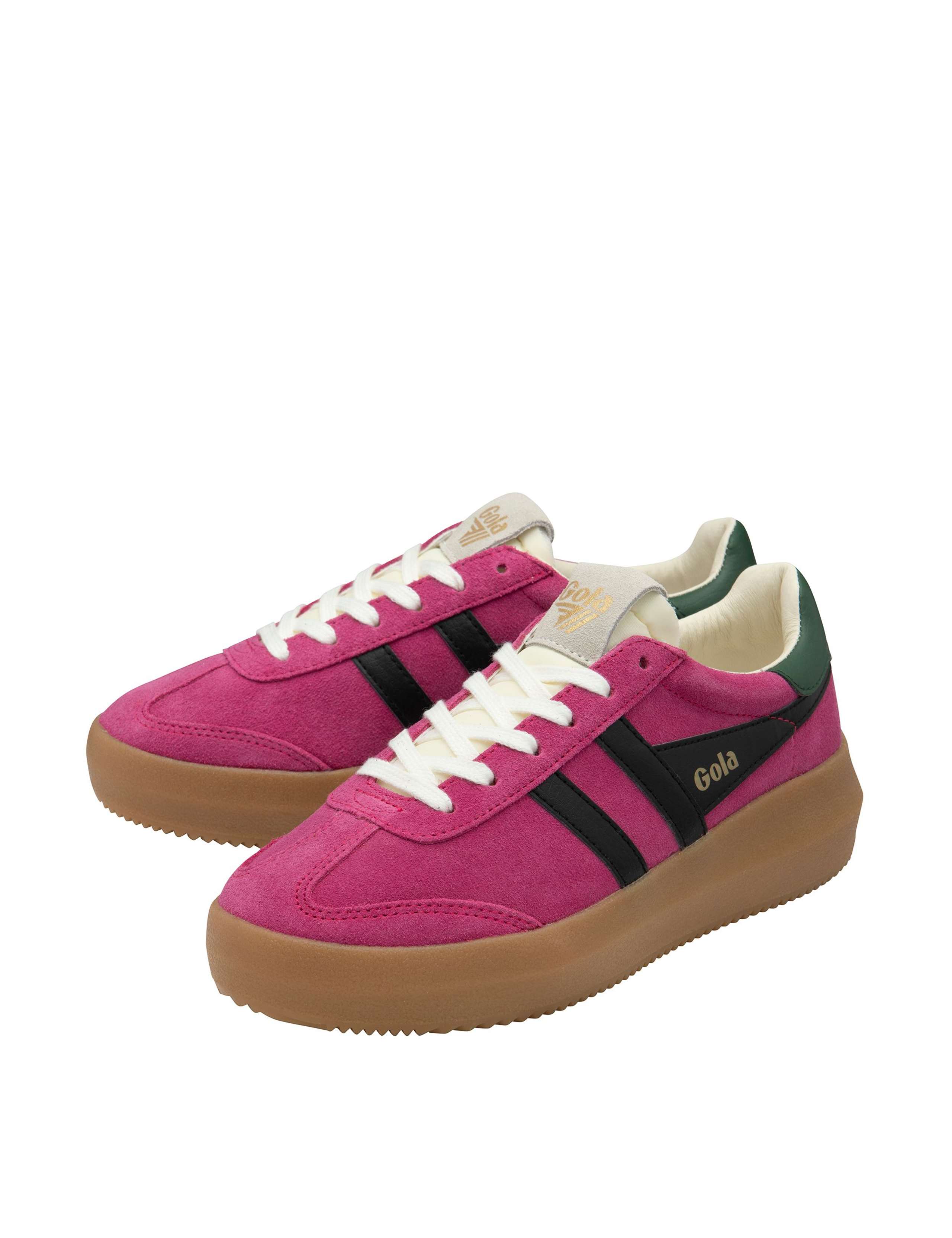 Athena Suede Colour Block Trainers 3 of 5
