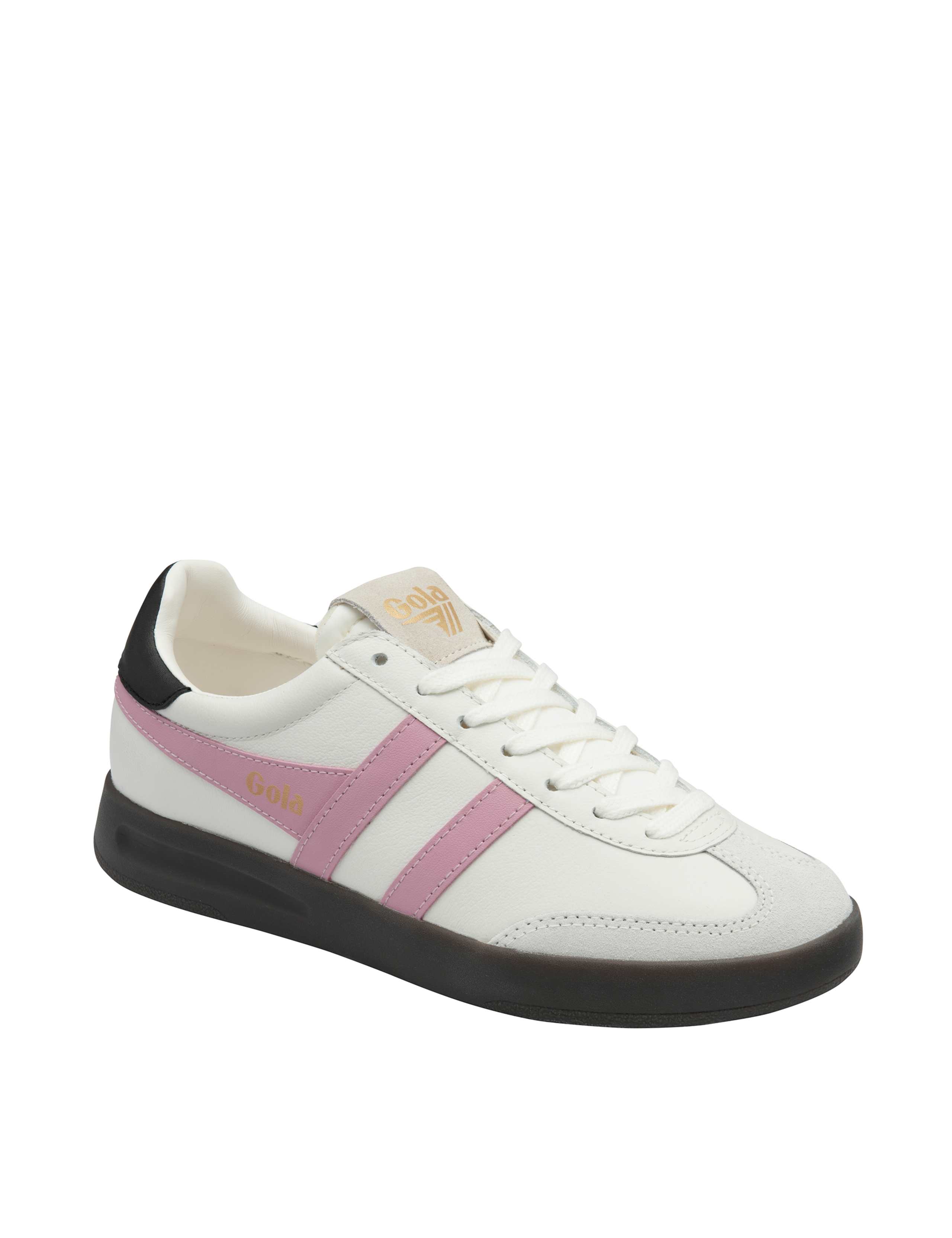 Cyclone Leather Lace Up Trainers 2 of 5