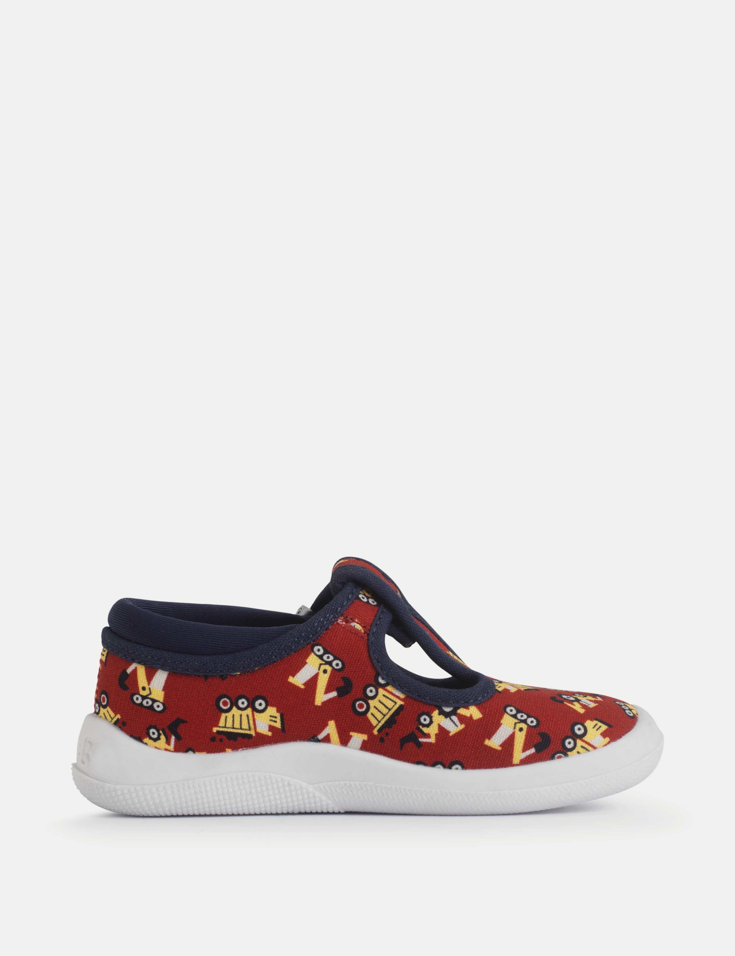 Kids' Canvas Digger T Bar Shoes (3 Small - 7 Small) 3 of 6