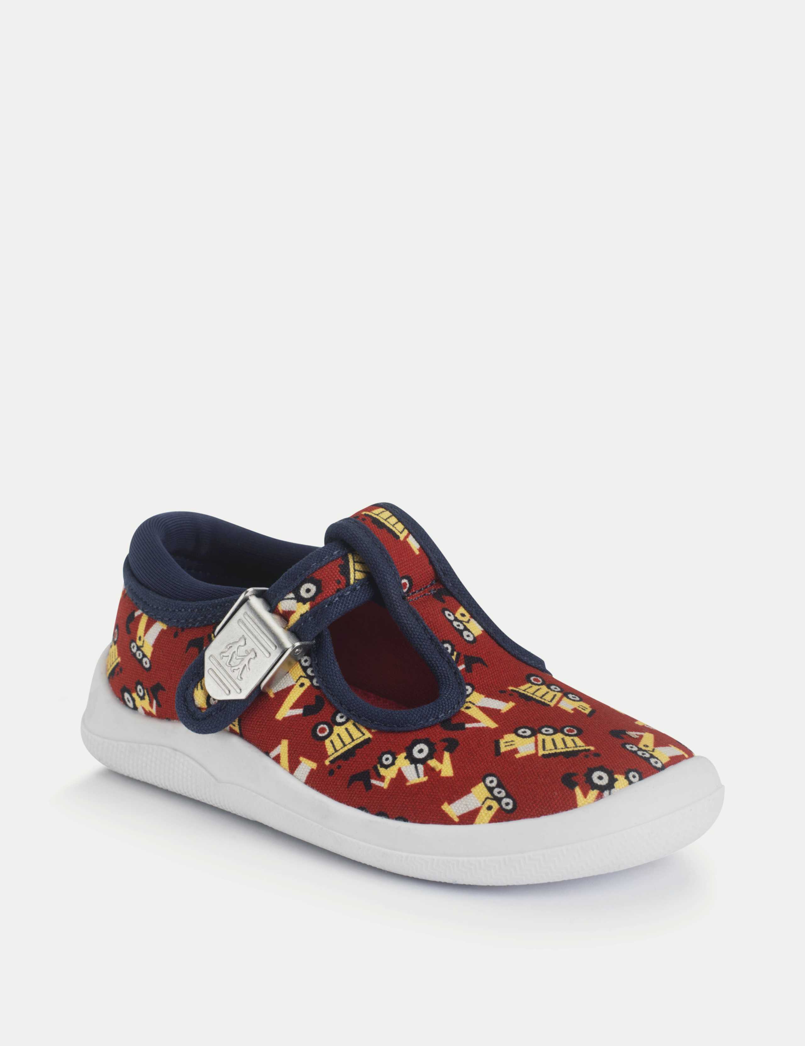 Kids' Canvas Digger T Bar Shoes (3 Small - 7 Small) 6 of 6