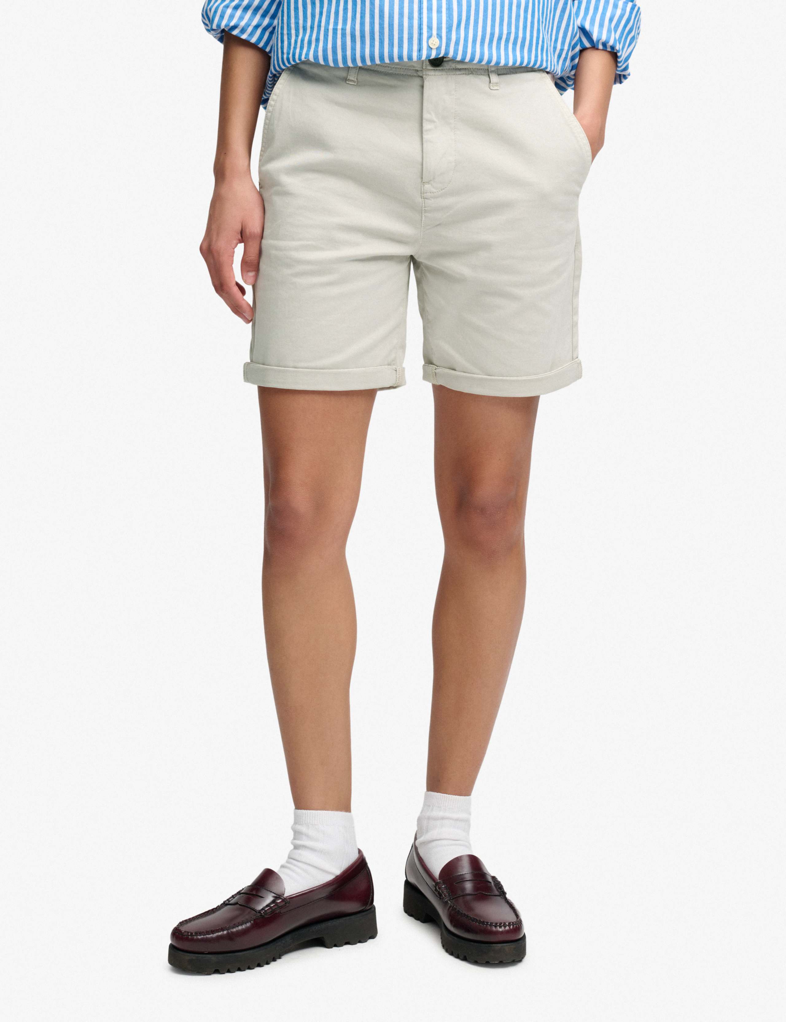 Cotton Rich Chino Shorts 1 of 7