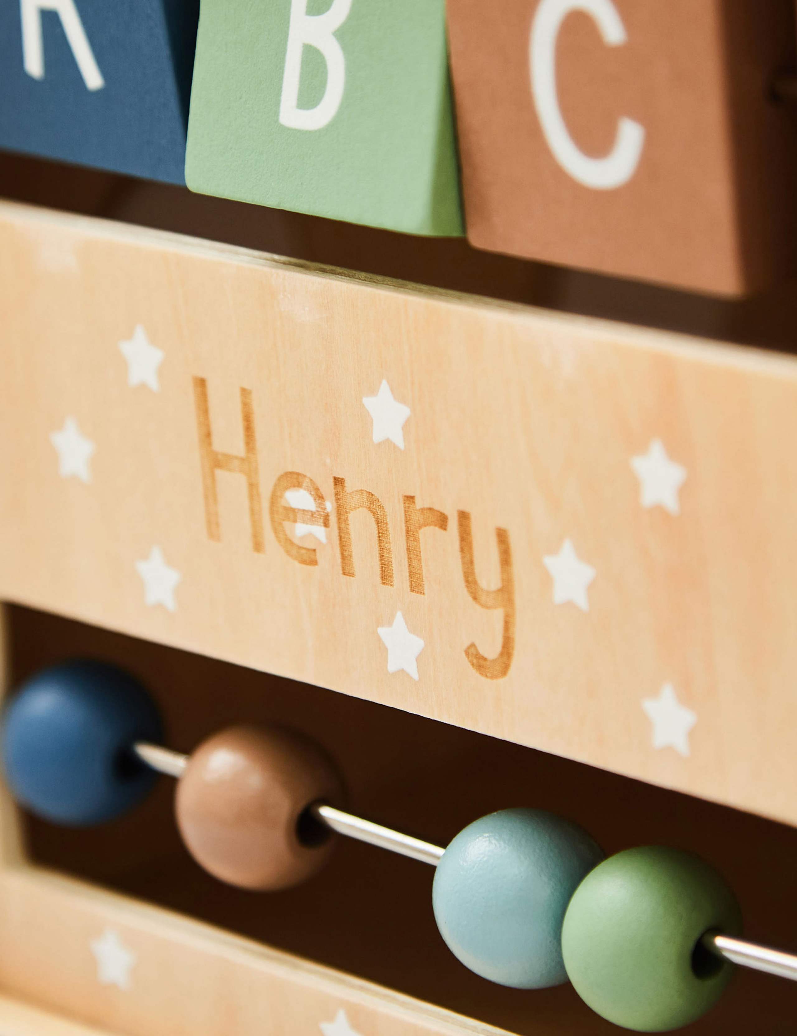 Personalised Wooden Dinosaur Activity Cube 4 of 4