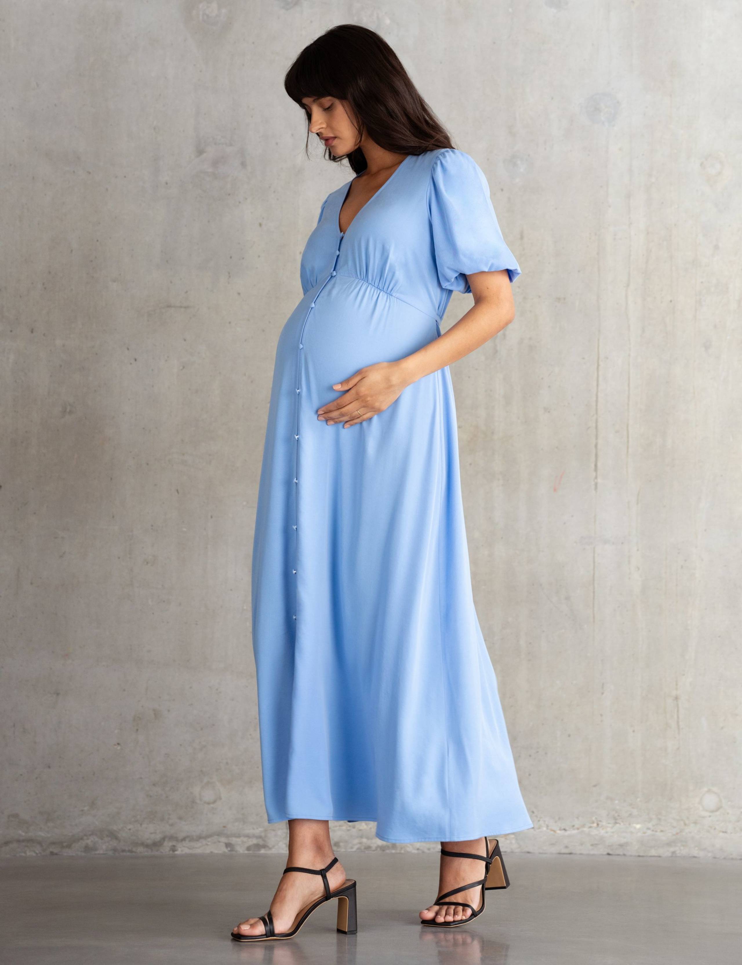 Maternity V-Neck Maxi Tea Dress 6 of 6