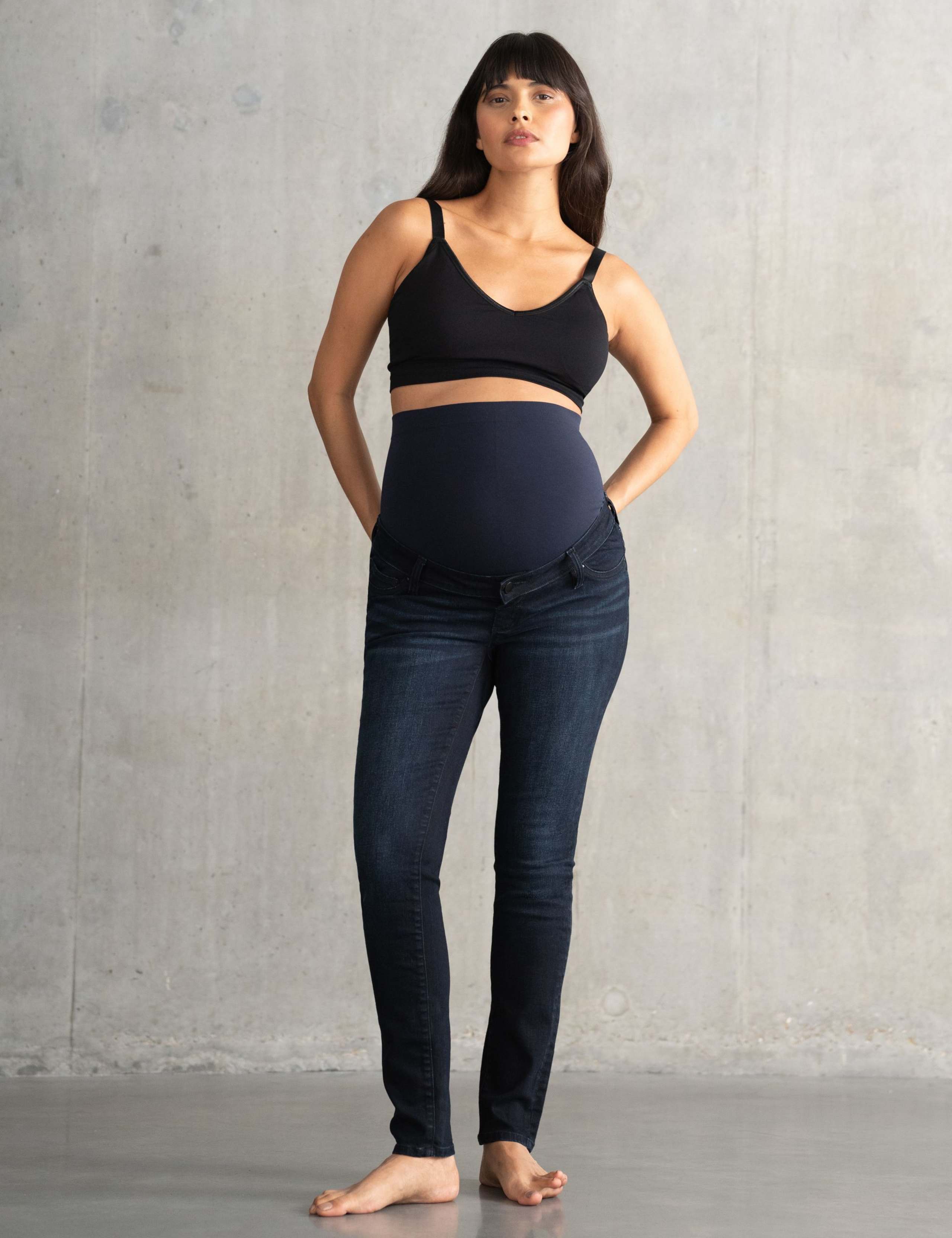 Maternity Over Bump Skinny Jeans 1 of 4