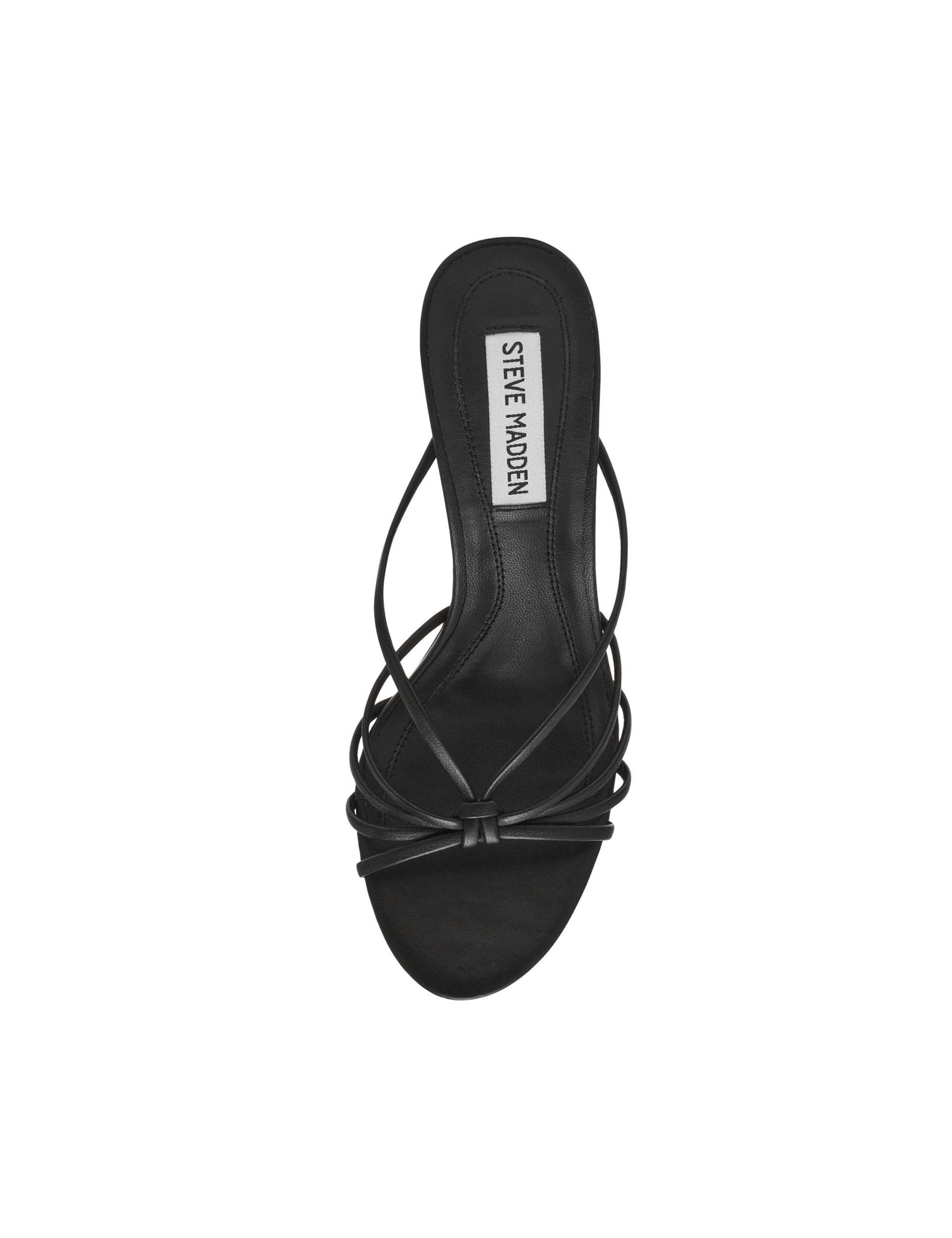 Leather Strappy Kitten Heel Sandals 3 of 5