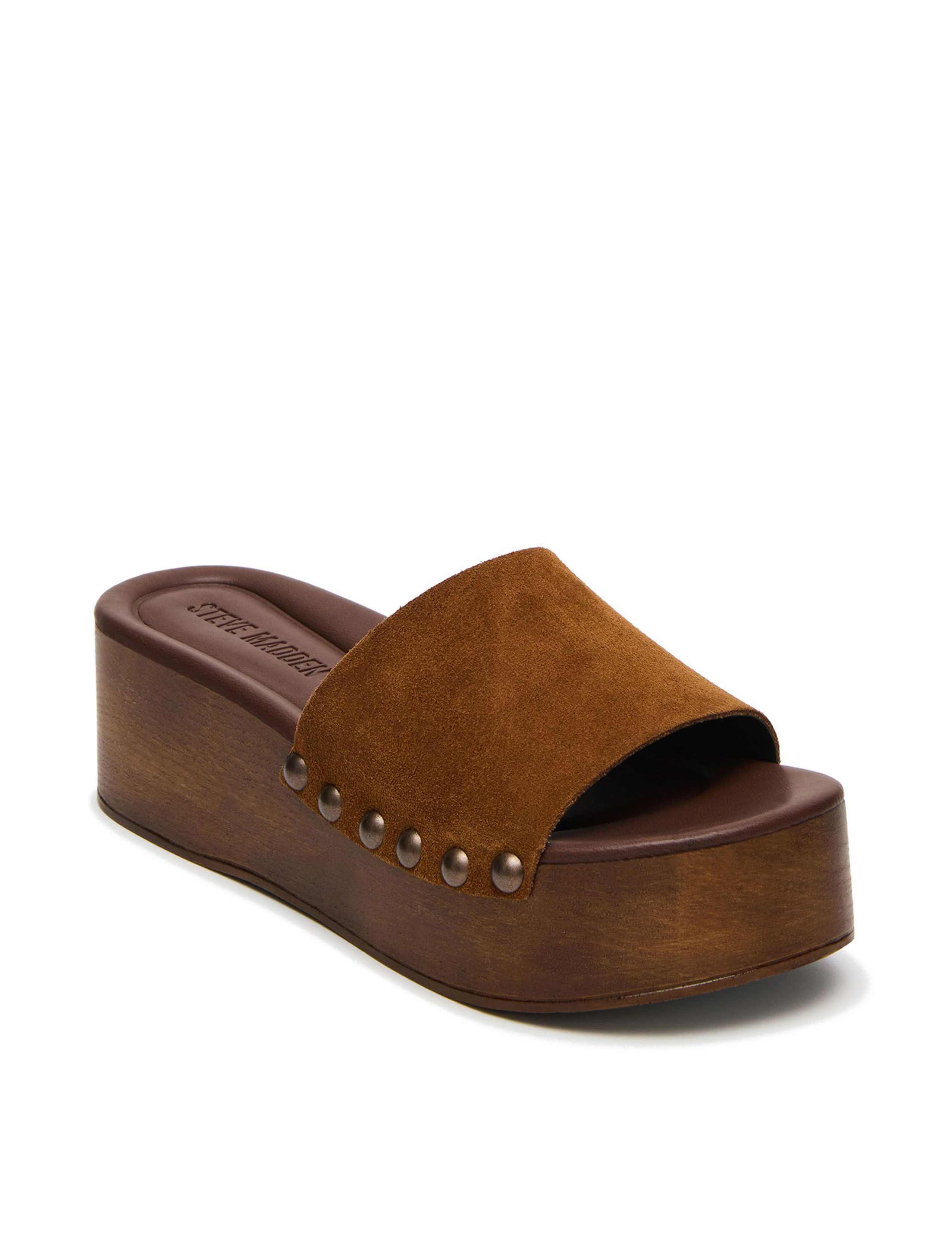 Conga Suede Platform Mules 3 of 5