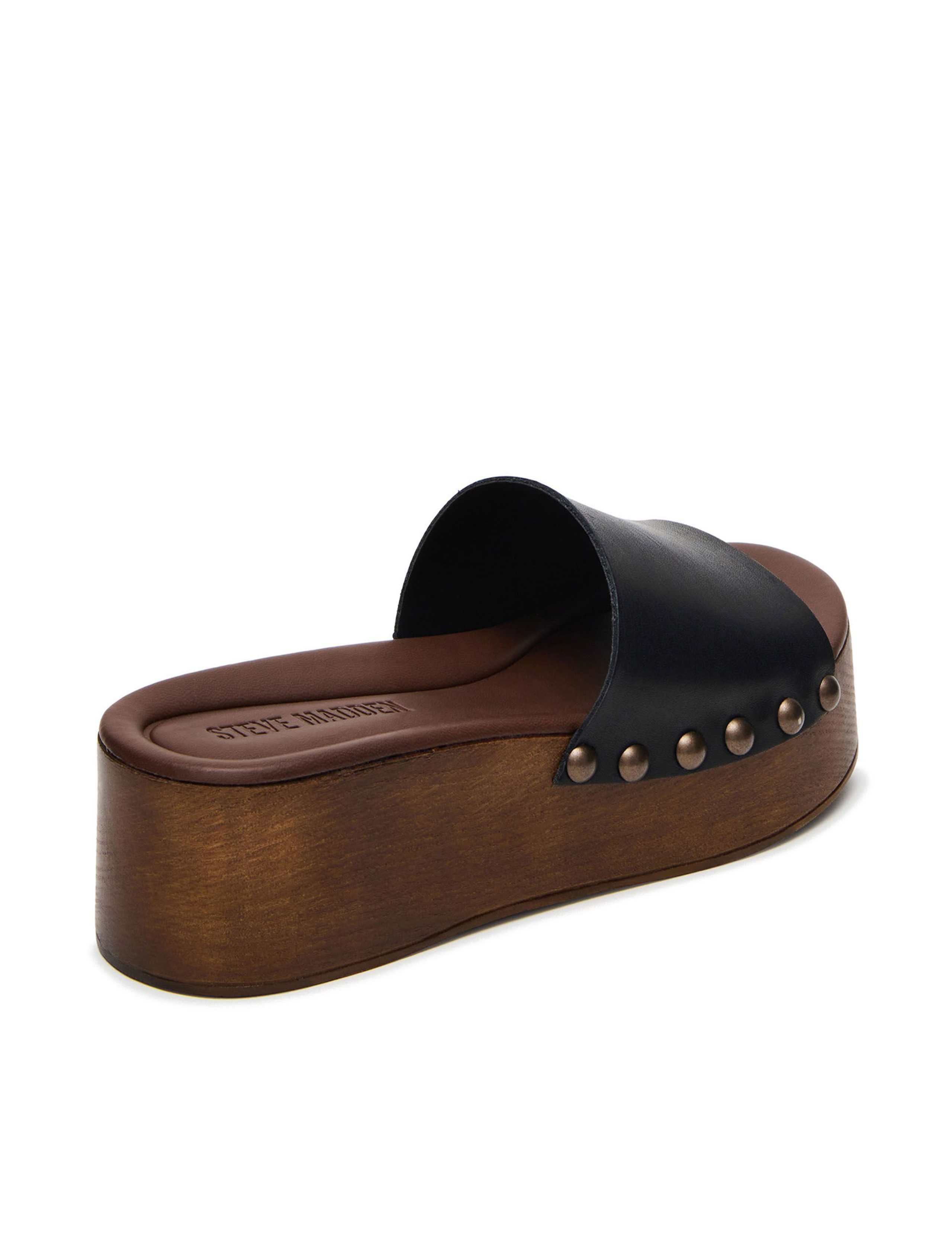 Conga Leather Platform Mules 3 of 5