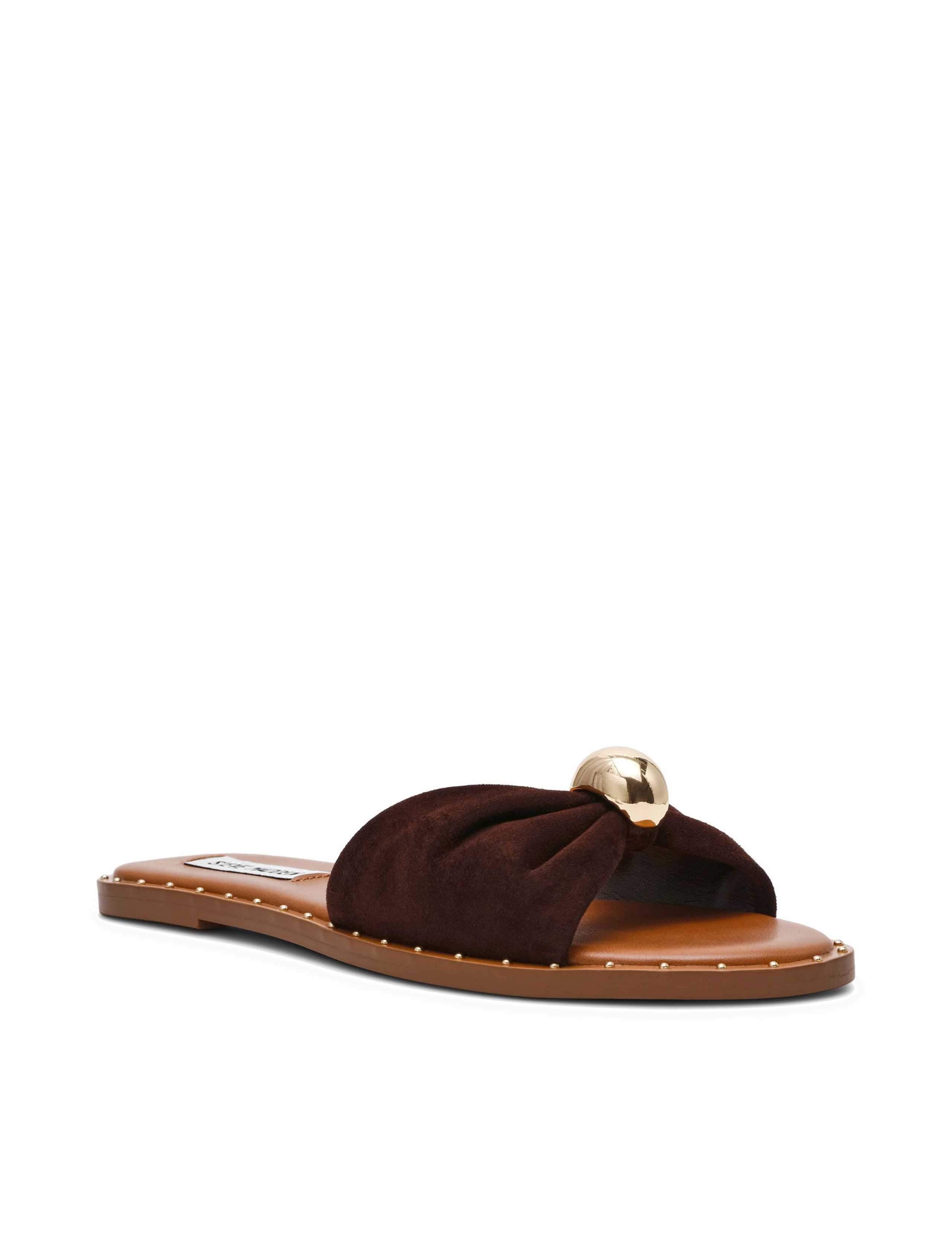 Dipsy Suede Slip On Flat Sandals 4 of 5