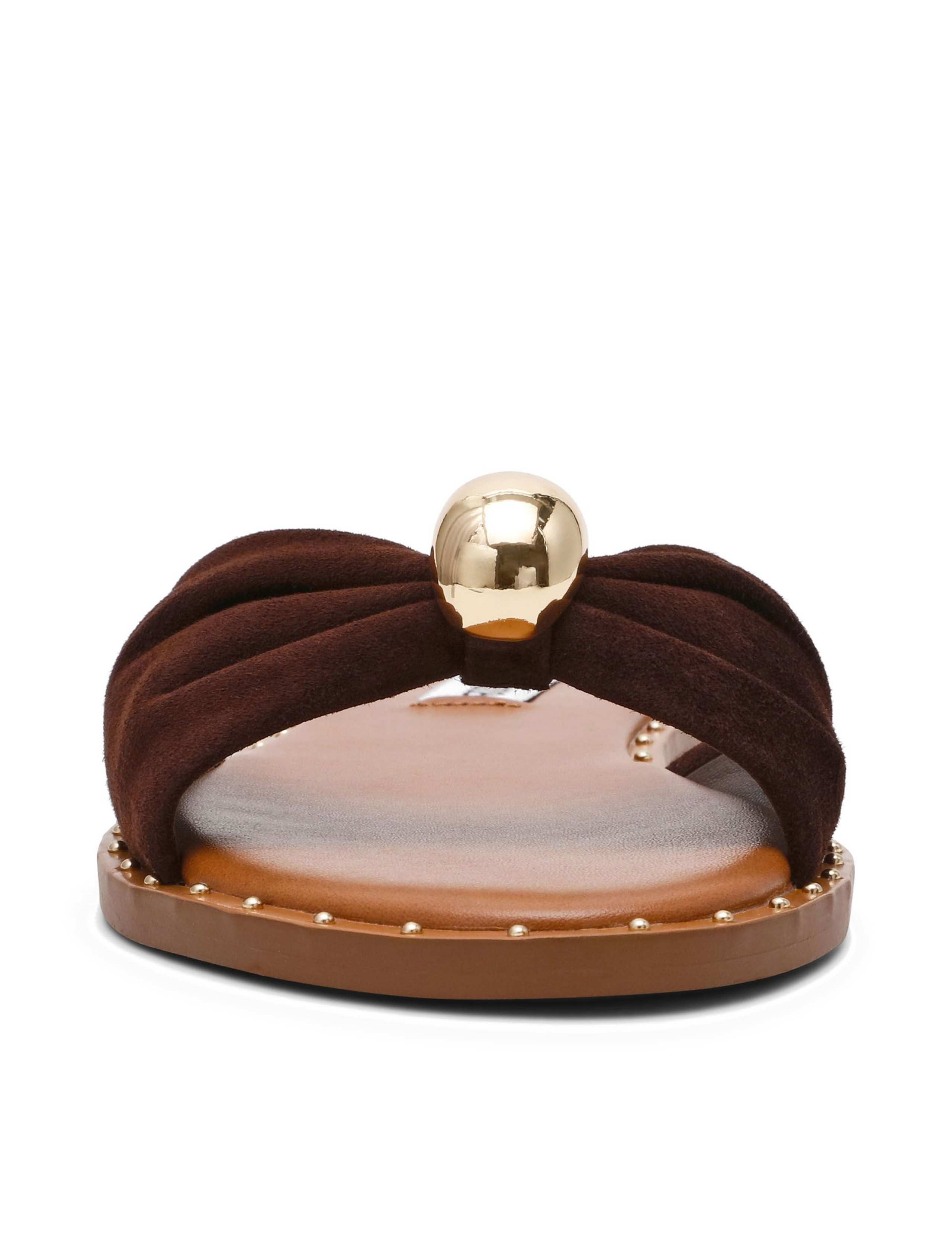 Dipsy Suede Slip On Flat Sandals 5 of 5