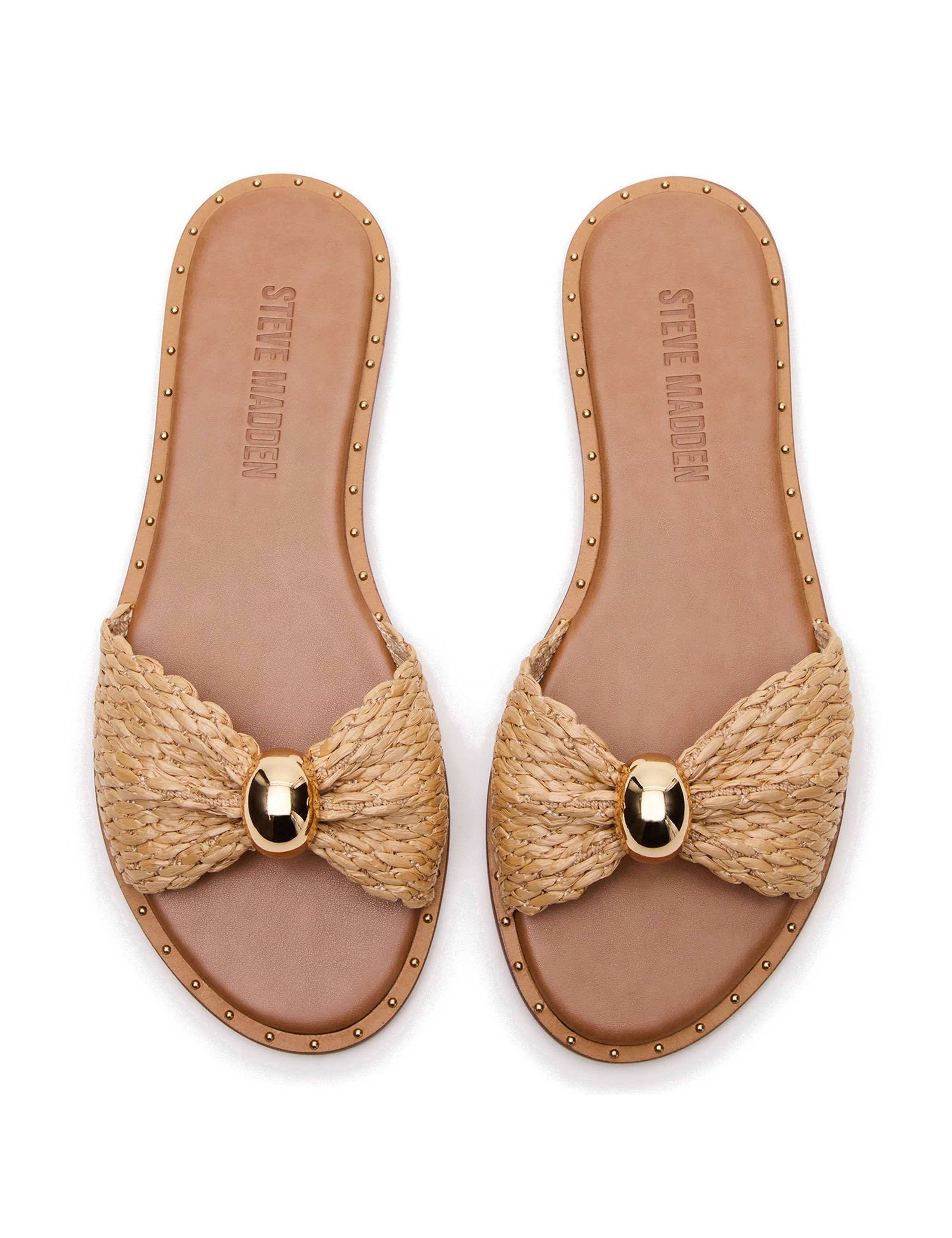 Dipsy Raffia Slip On Flat Sandals 2 of 5