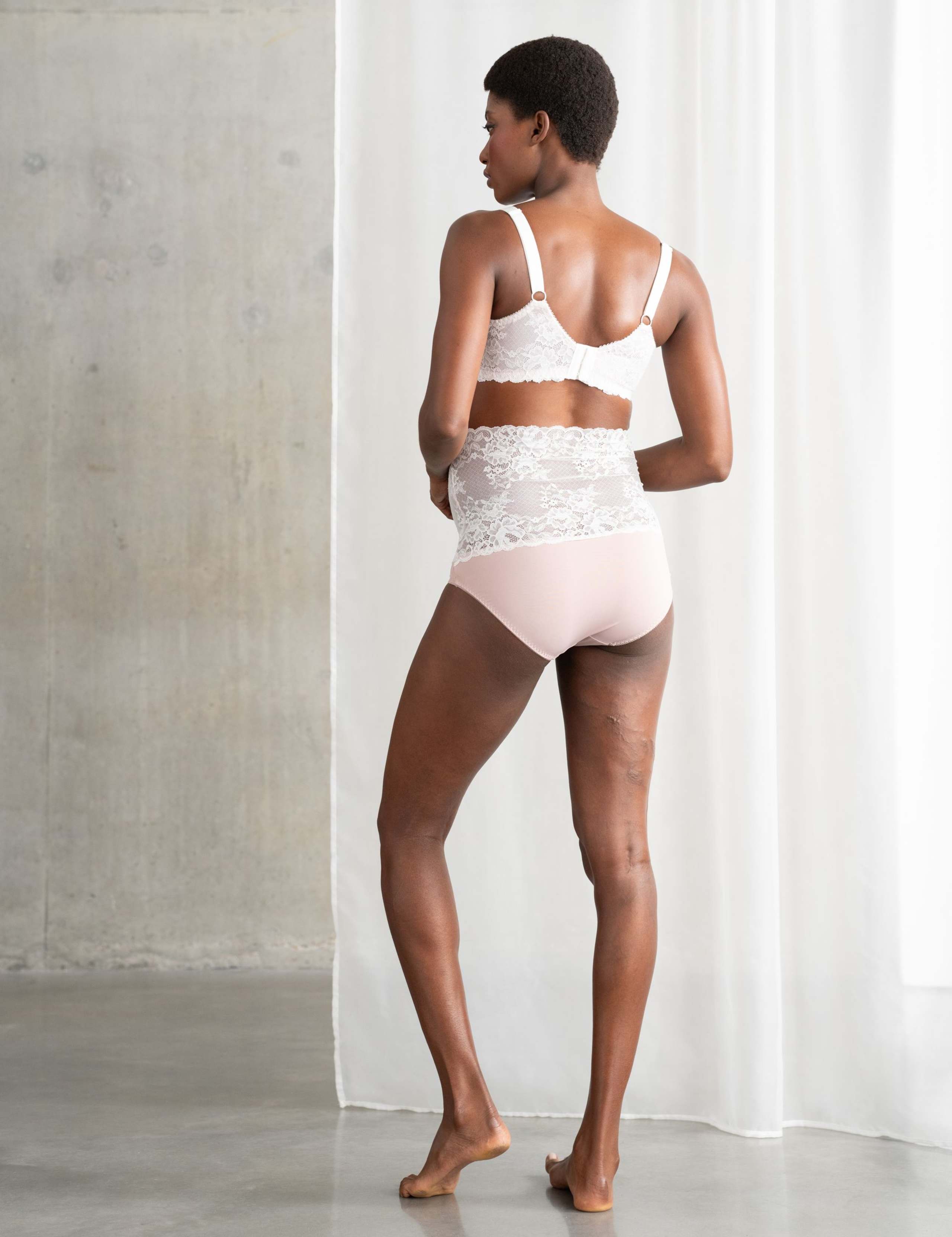 Lace High Waisted Maternity Full Briefs 4 of 5