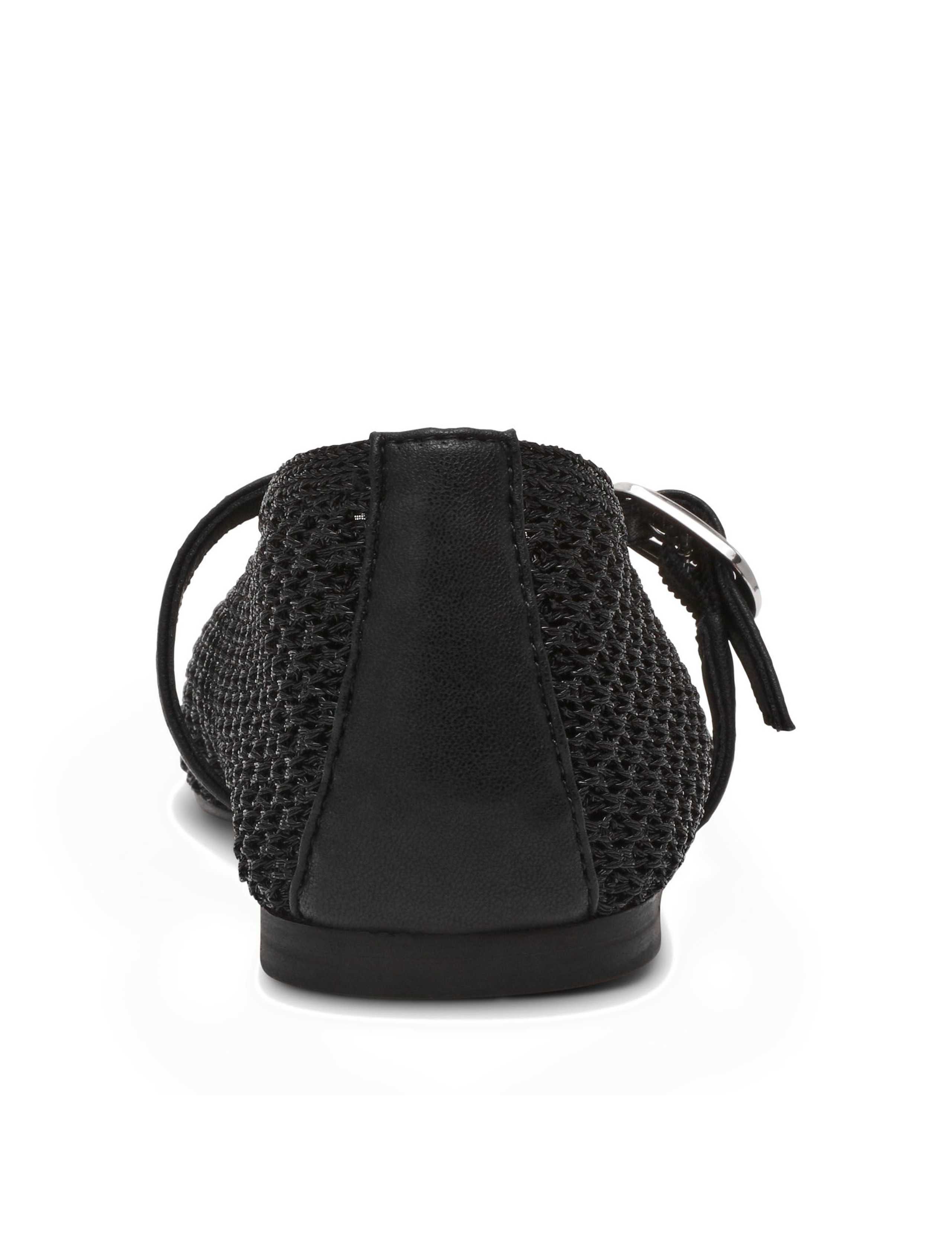 Gayla Buckle Woven Flat Pumps 6 of 6