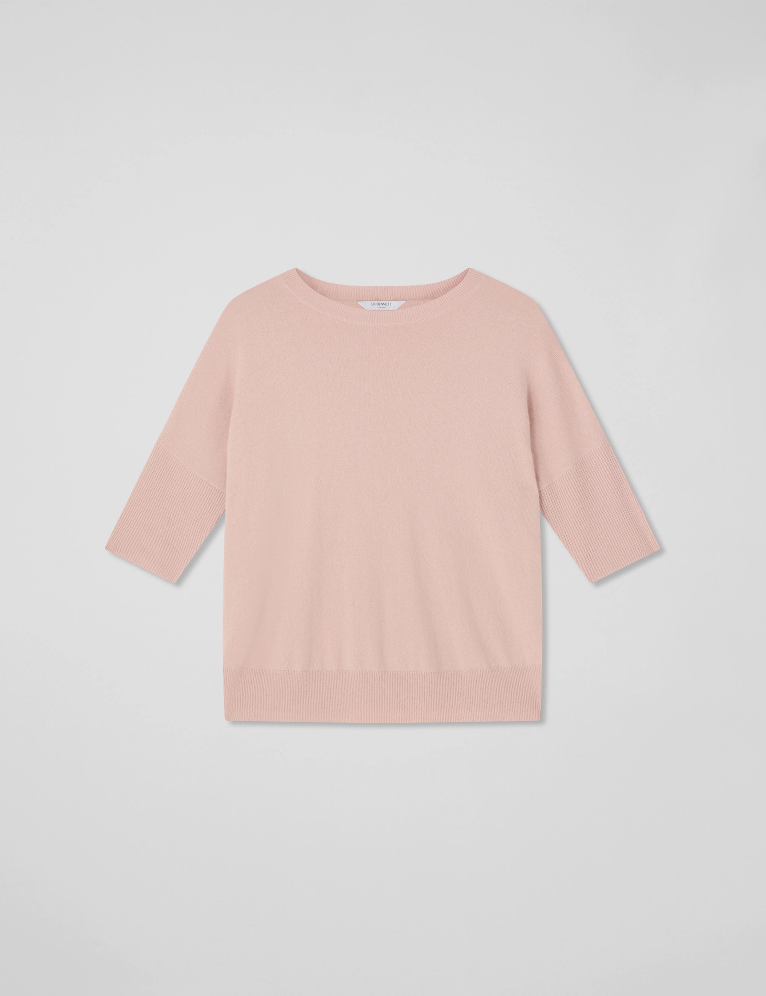 Wool Blend Pointelle Knitted Top 2 of 4