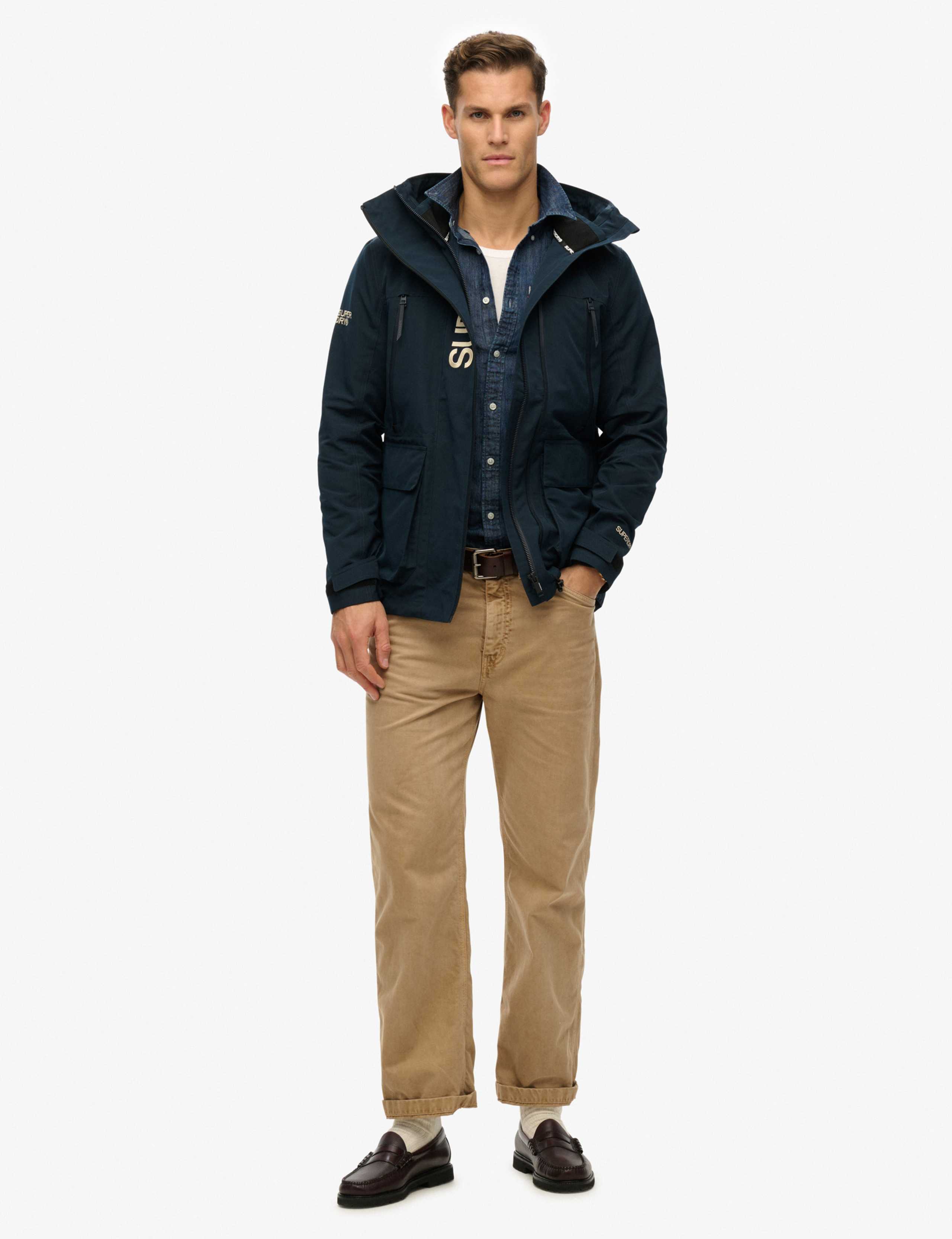 Embroidered Hooded Ultimate Windbreaker Coat 4 of 5