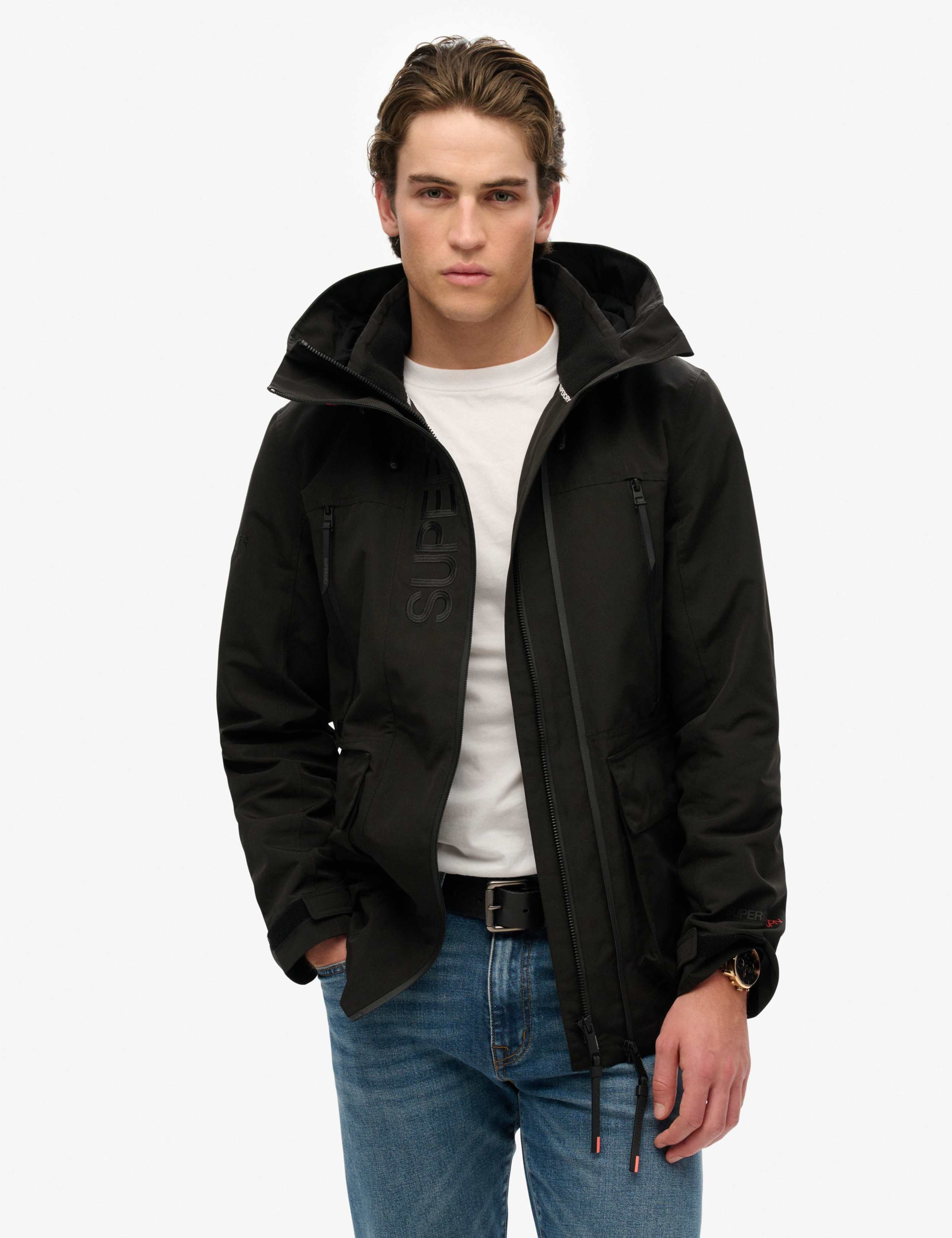 Embroidered Hooded Ultimate Windbreaker Coat 5 of 6