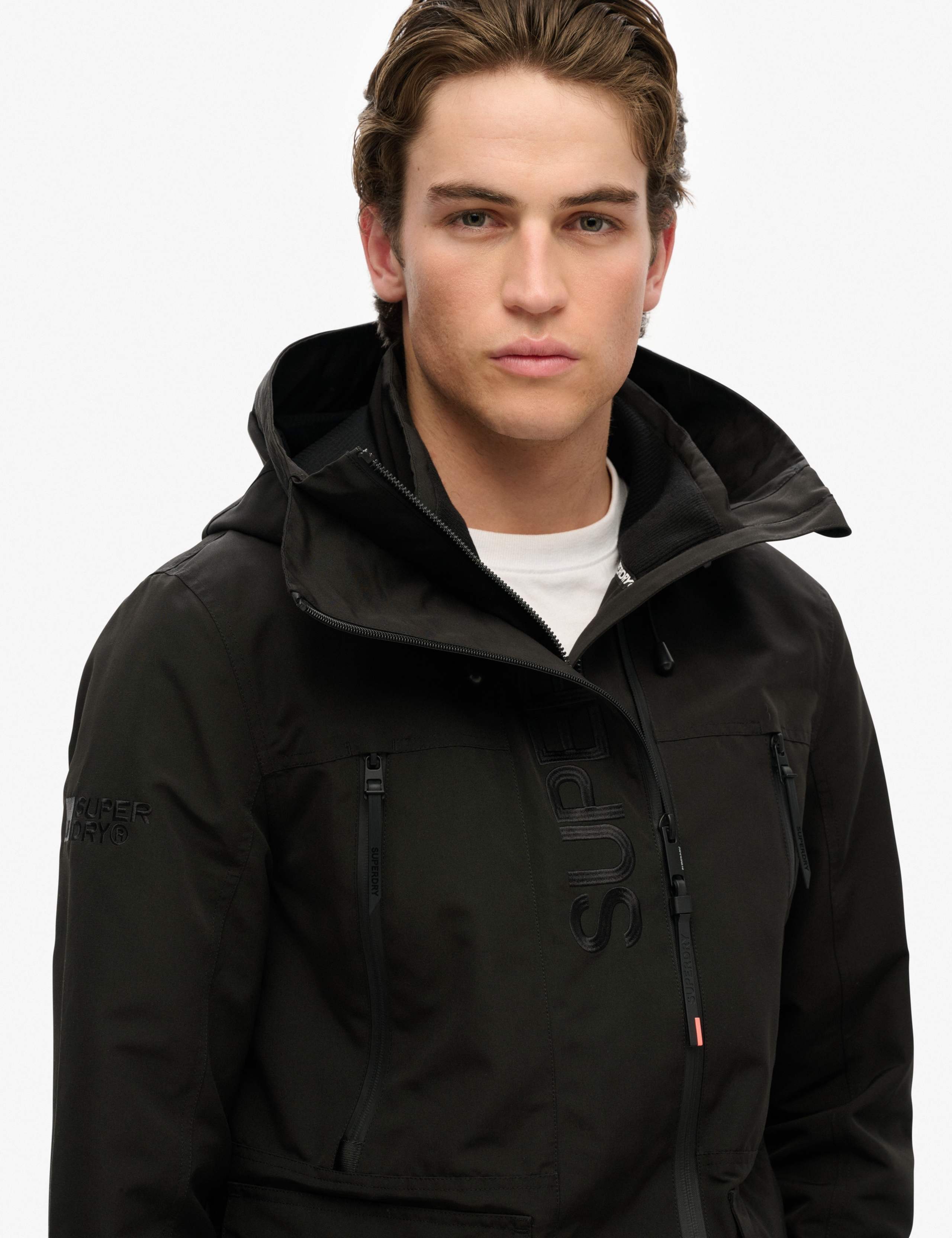 Embroidered Hooded Ultimate Windbreaker Coat 6 of 6