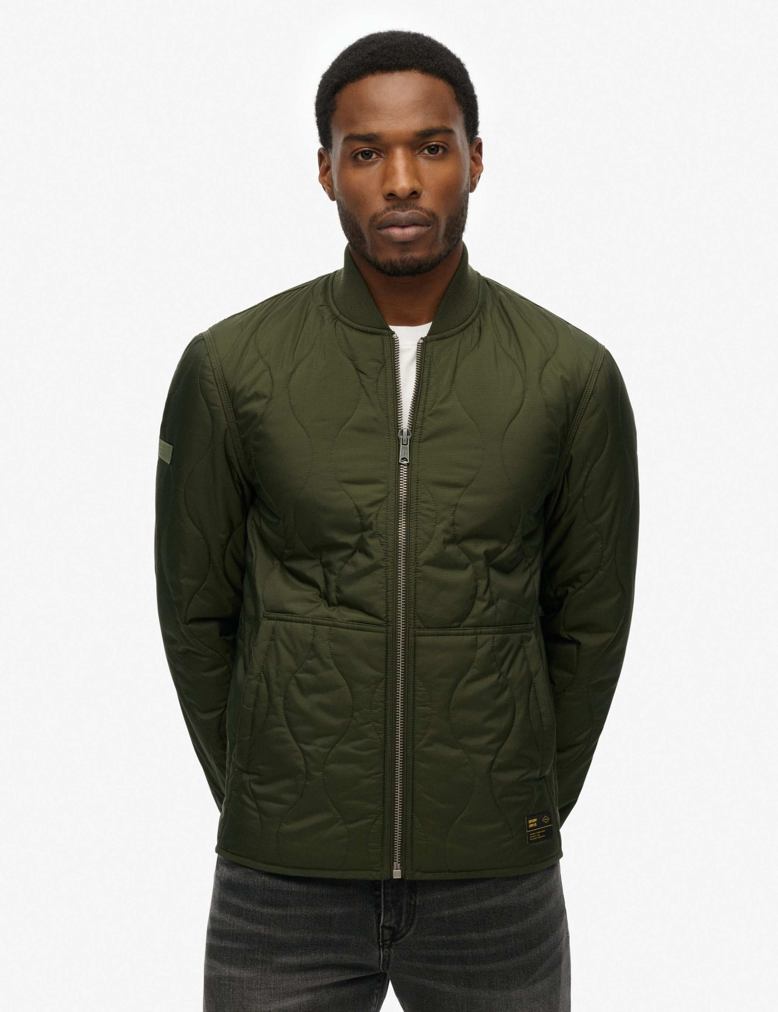 Baseball Collar Quilted Jacket 3 of 11