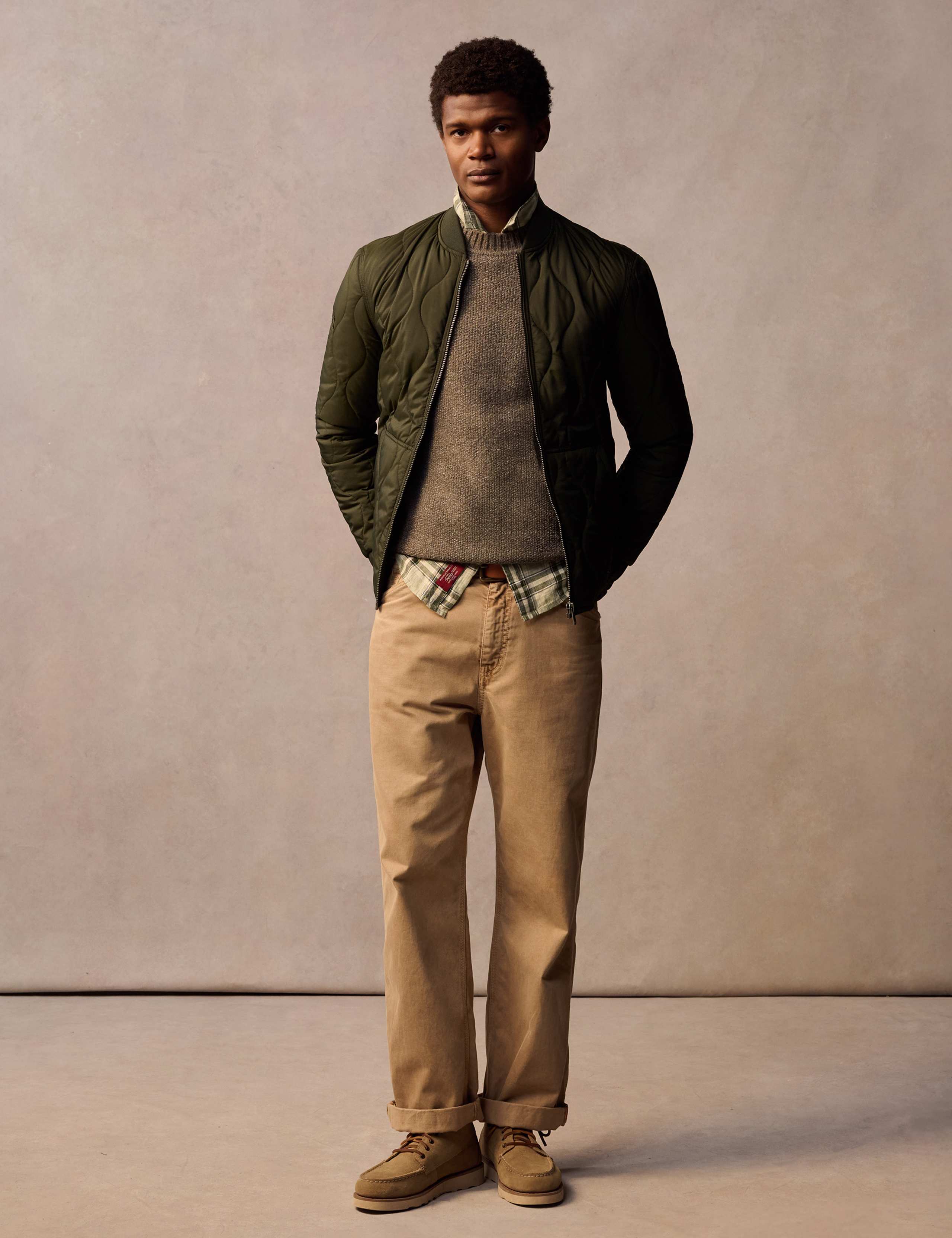 Baseball Collar Quilted Jacket 10 of 11