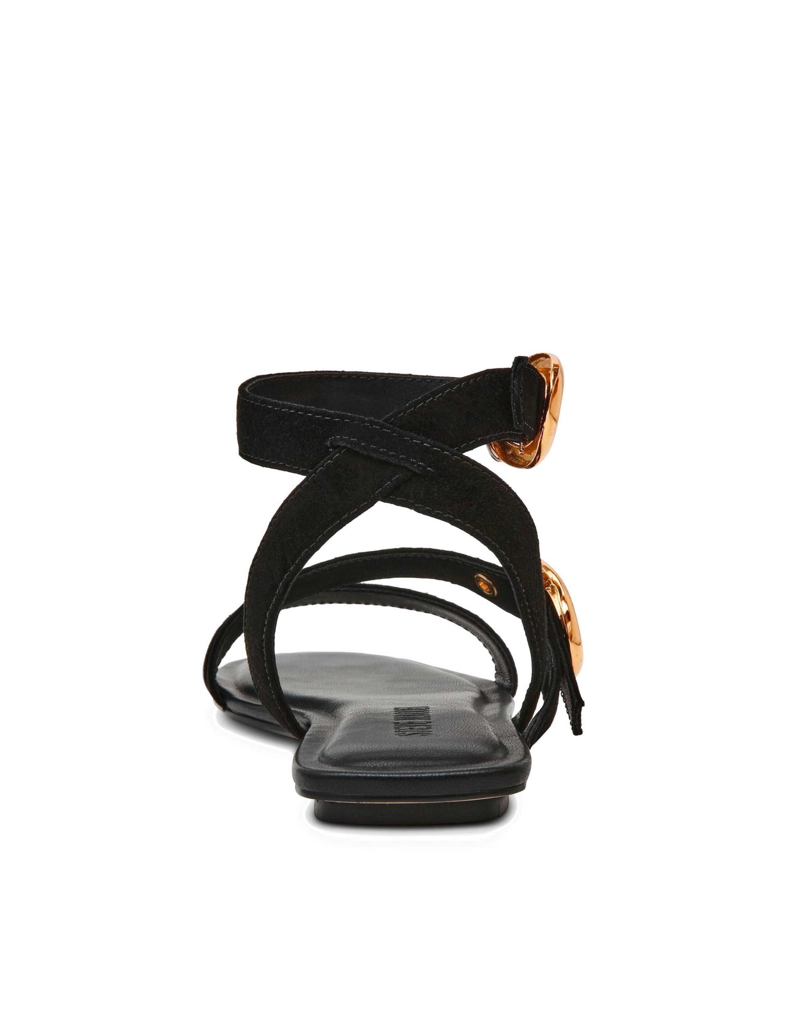 Karmin Suede Flat Gladiator Sandals 2 of 5