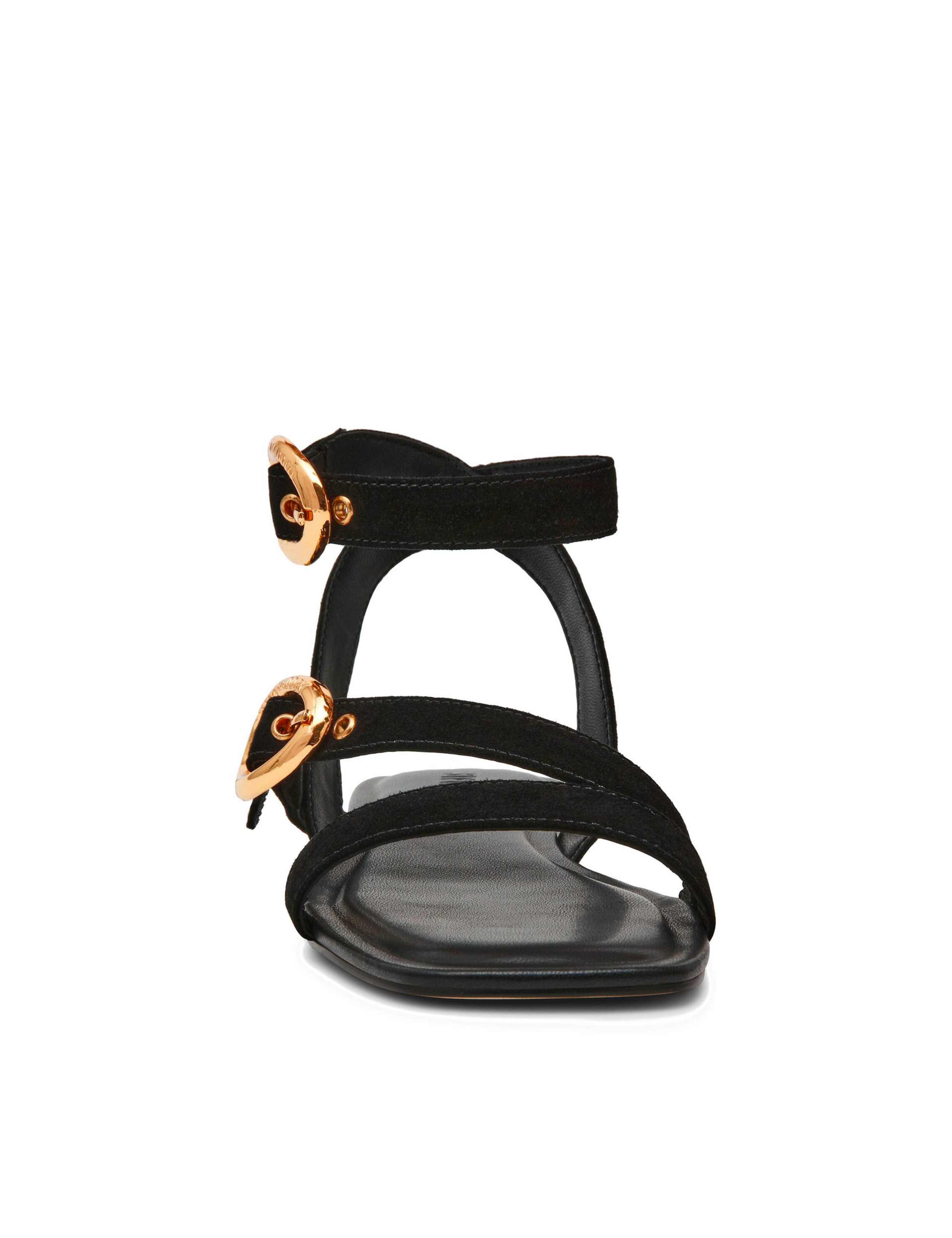 Karmin Suede Flat Gladiator Sandals 3 of 5