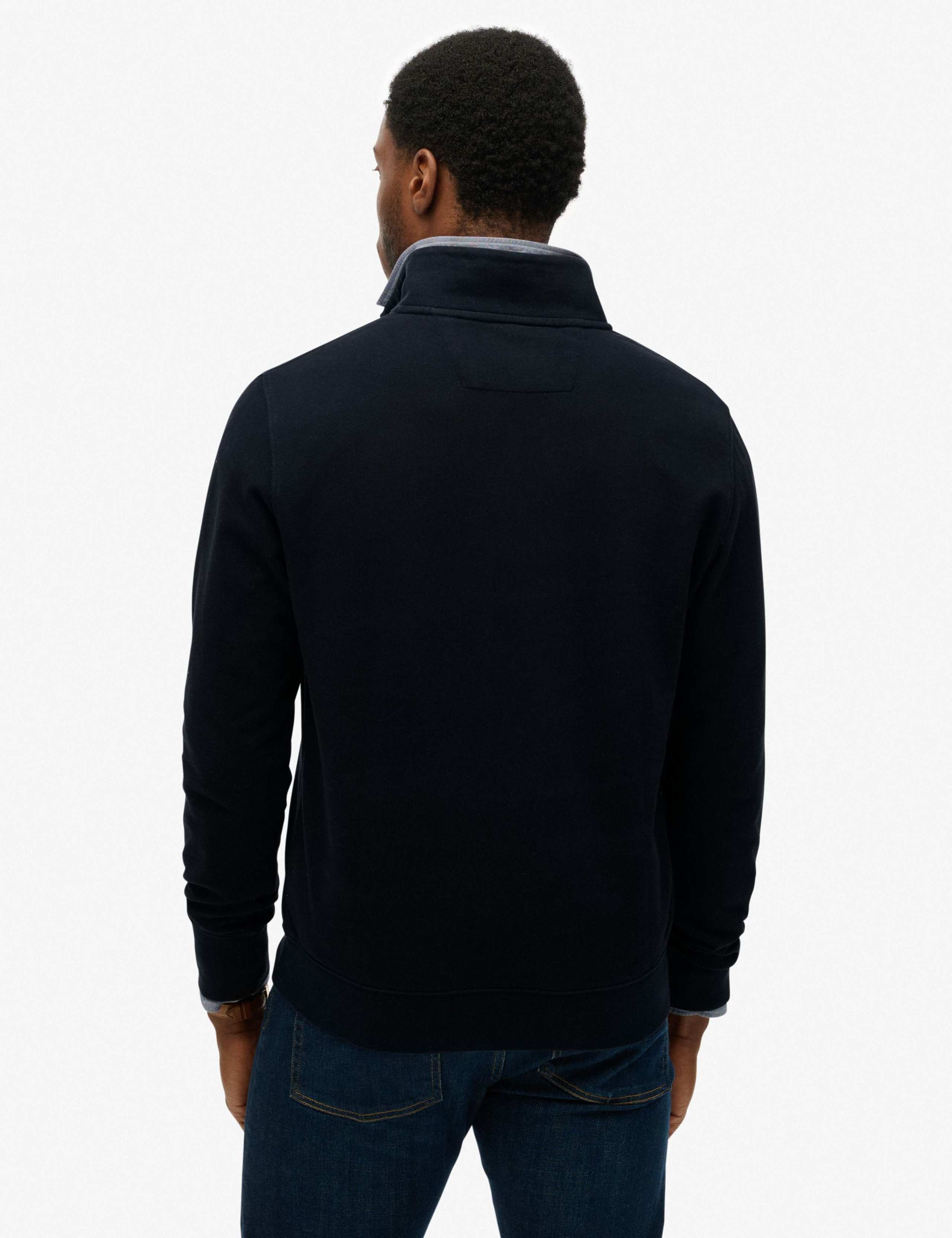 Pure Cotton Half Zip Jumper 3 of 6