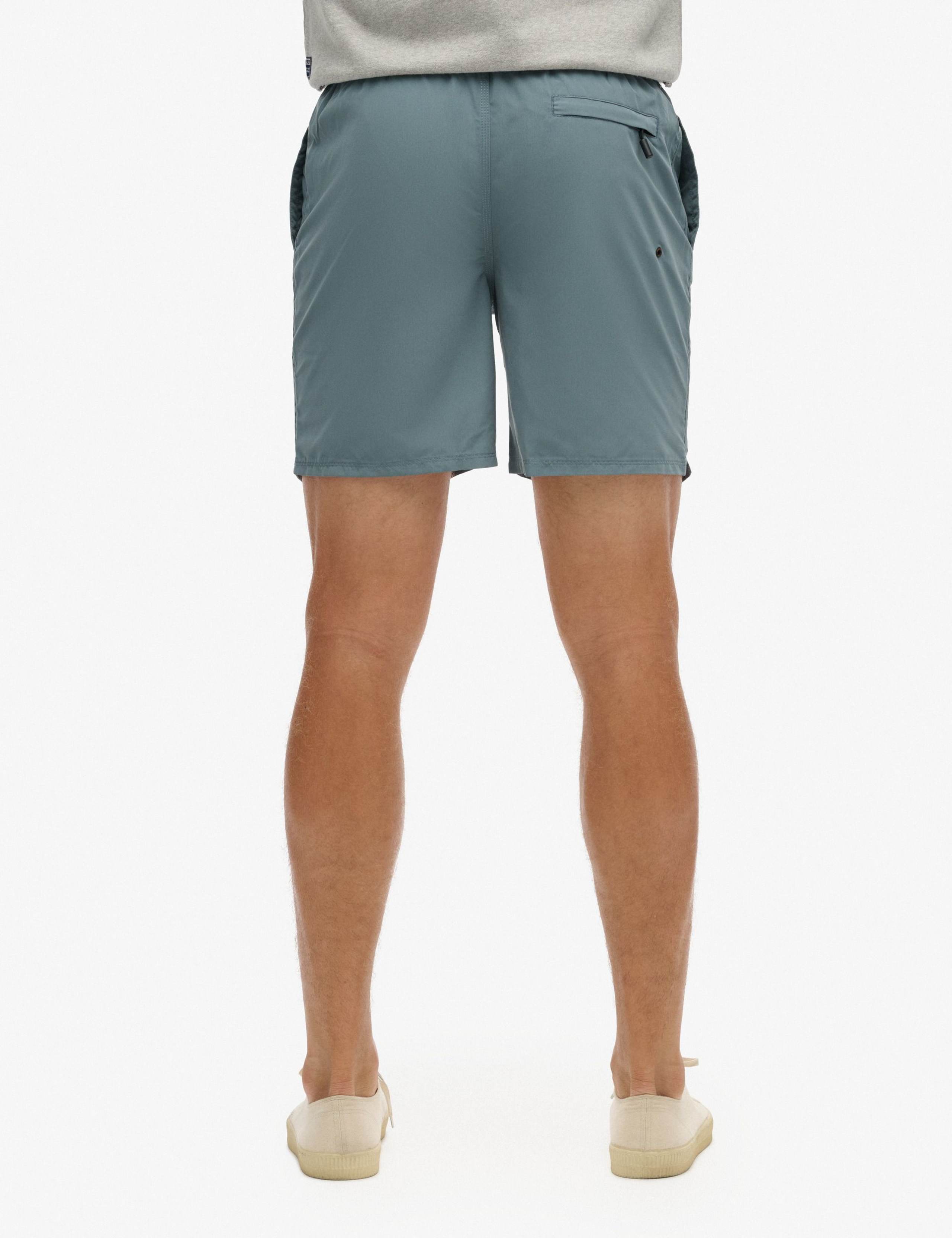 Pocketed Embroidered Logo Swim Shorts 3 of 8