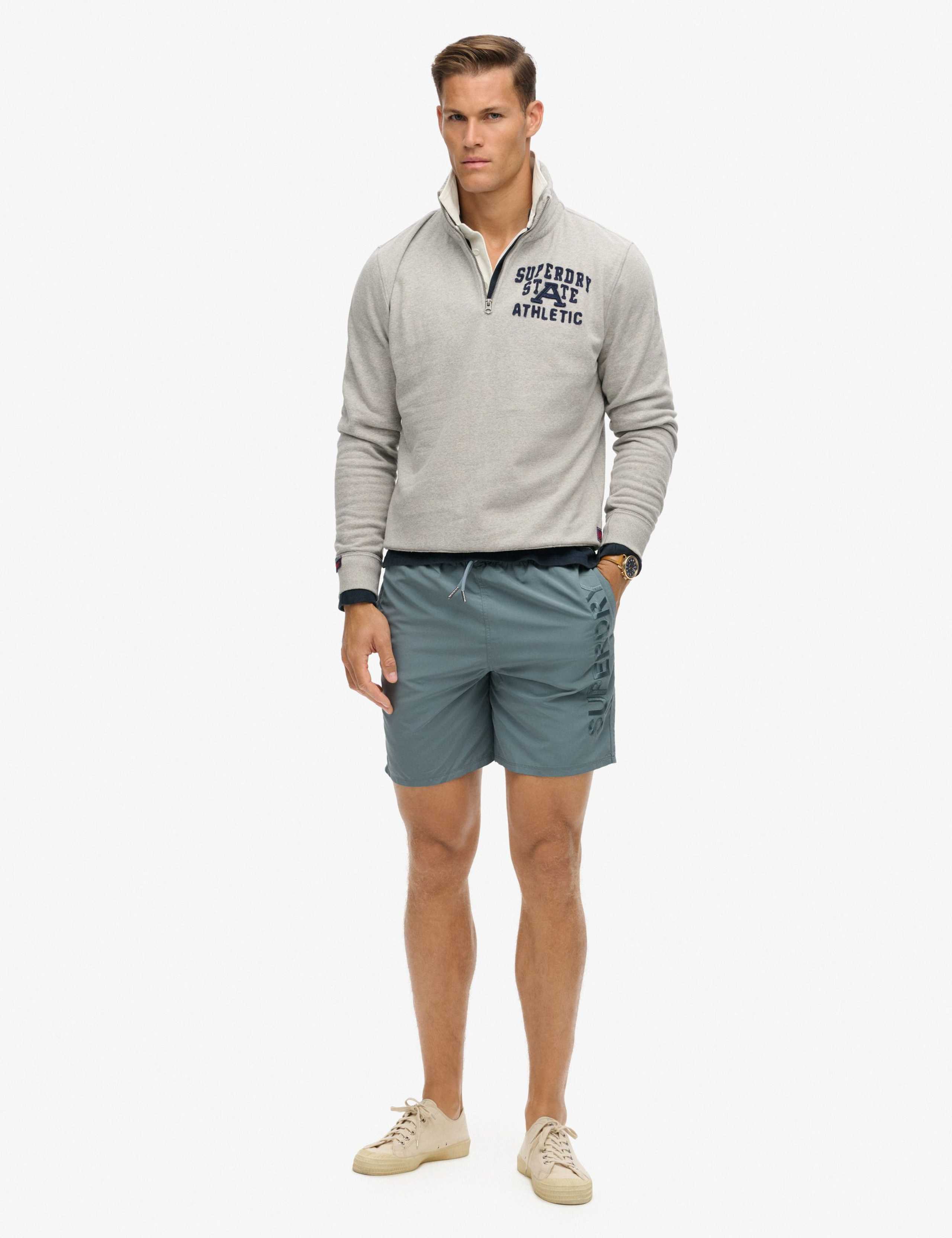 Pocketed Embroidered Logo Swim Shorts 8 of 8