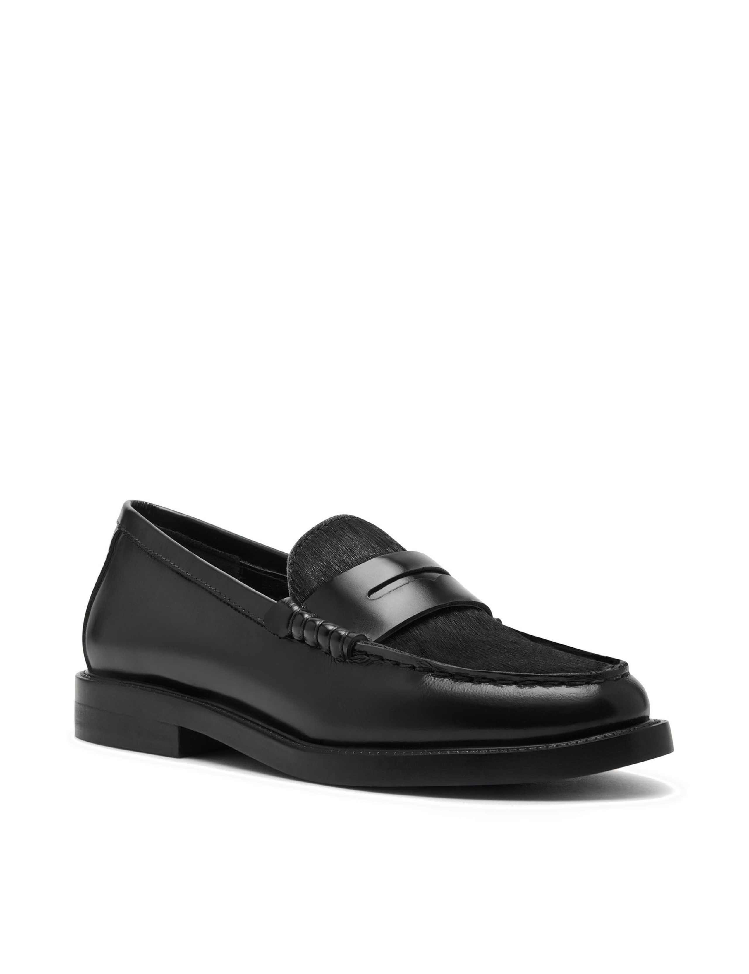 Madison Leather Flat Loafers 3 of 6