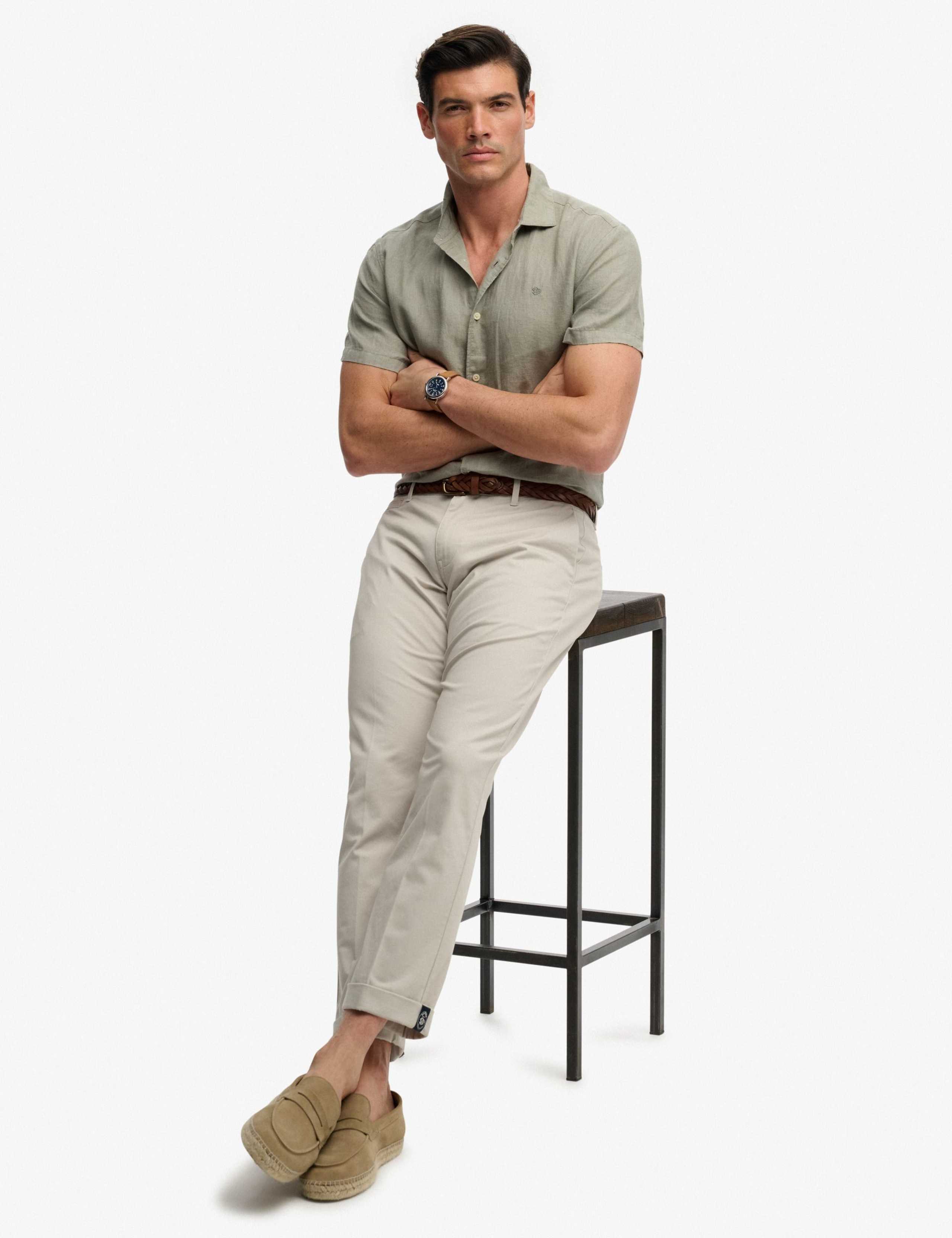 Regular Fit 5 Pocket Chinos 3 of 8