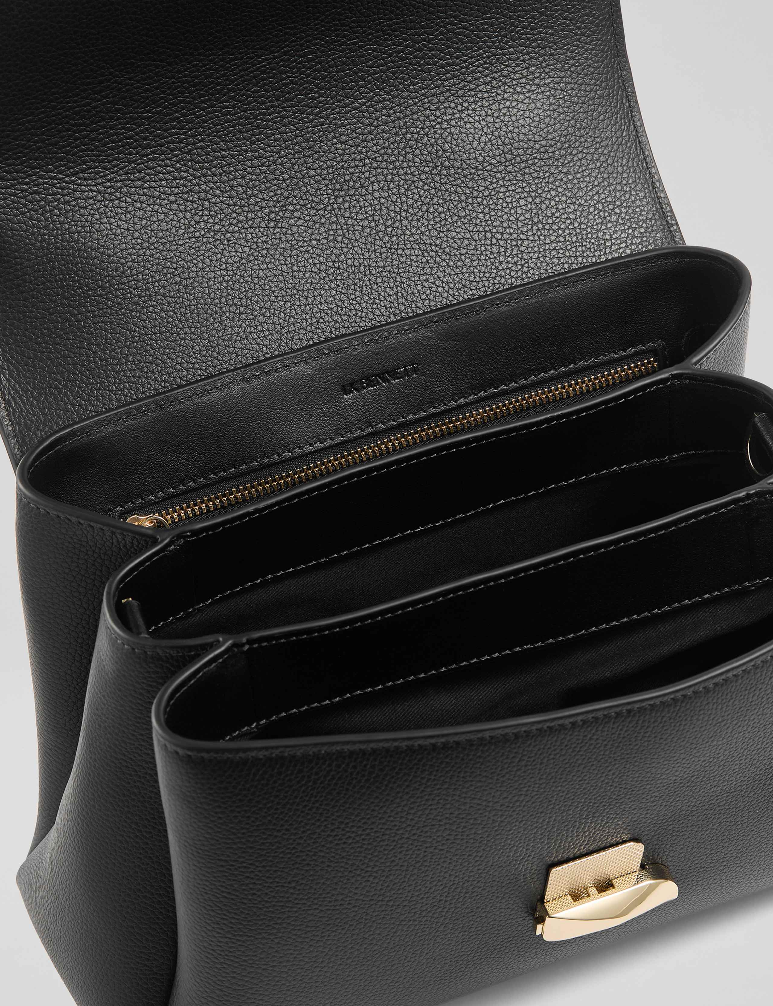 Leather Top Handle Cross Body Bag 3 of 3