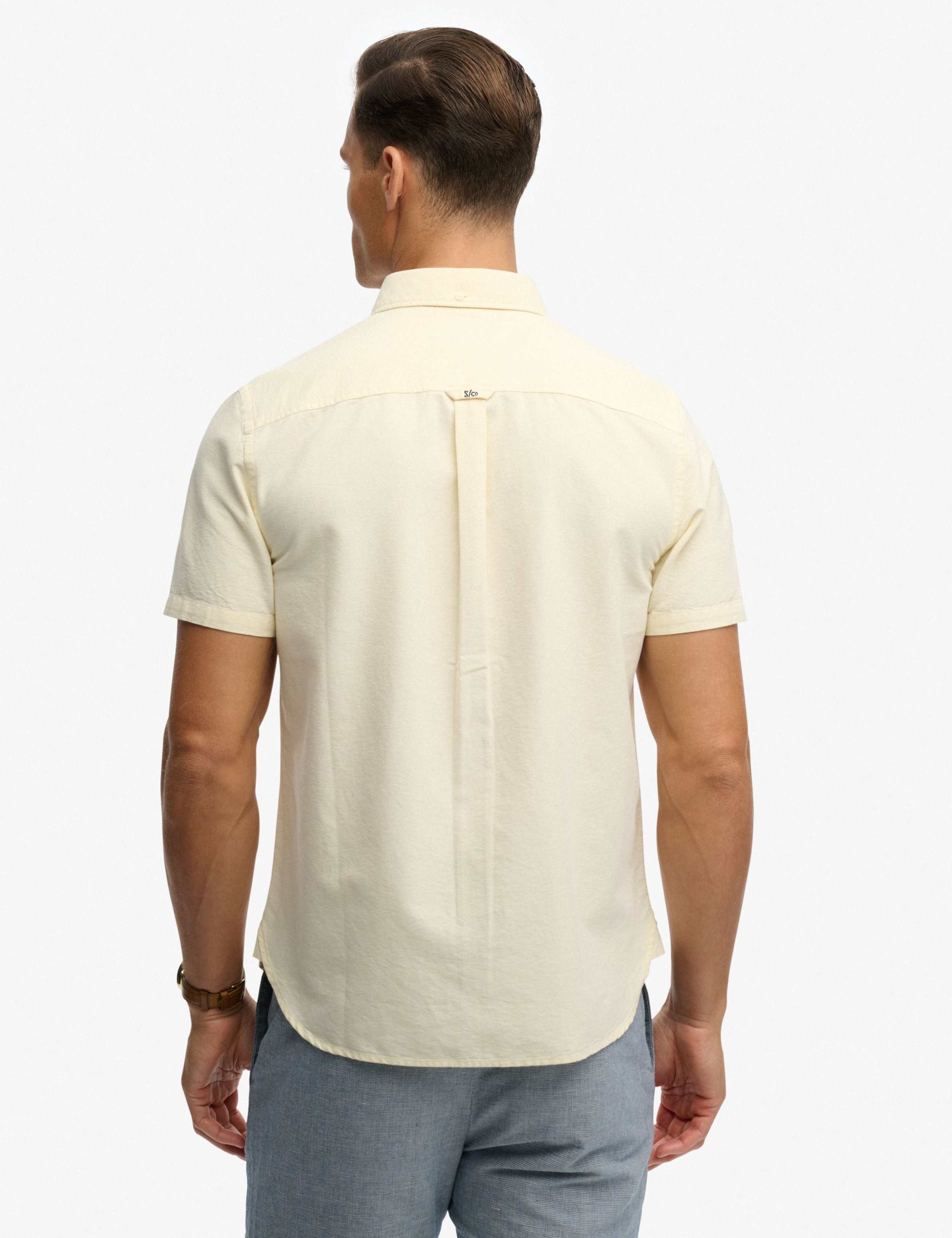 Relaxed Fit Short Sleeve Oxford Shirt 2 of 6