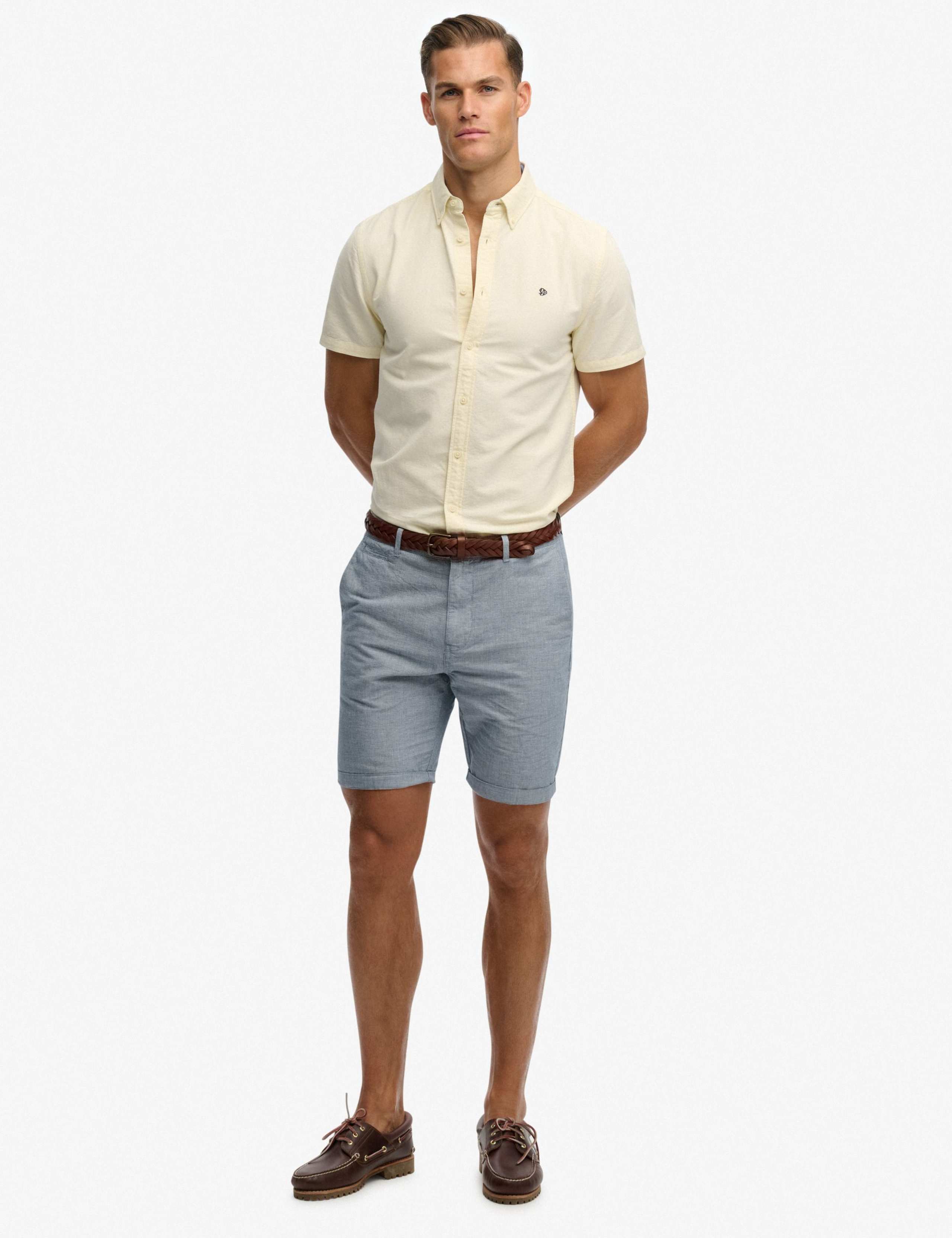 Relaxed Fit Short Sleeve Oxford Shirt 6 of 6