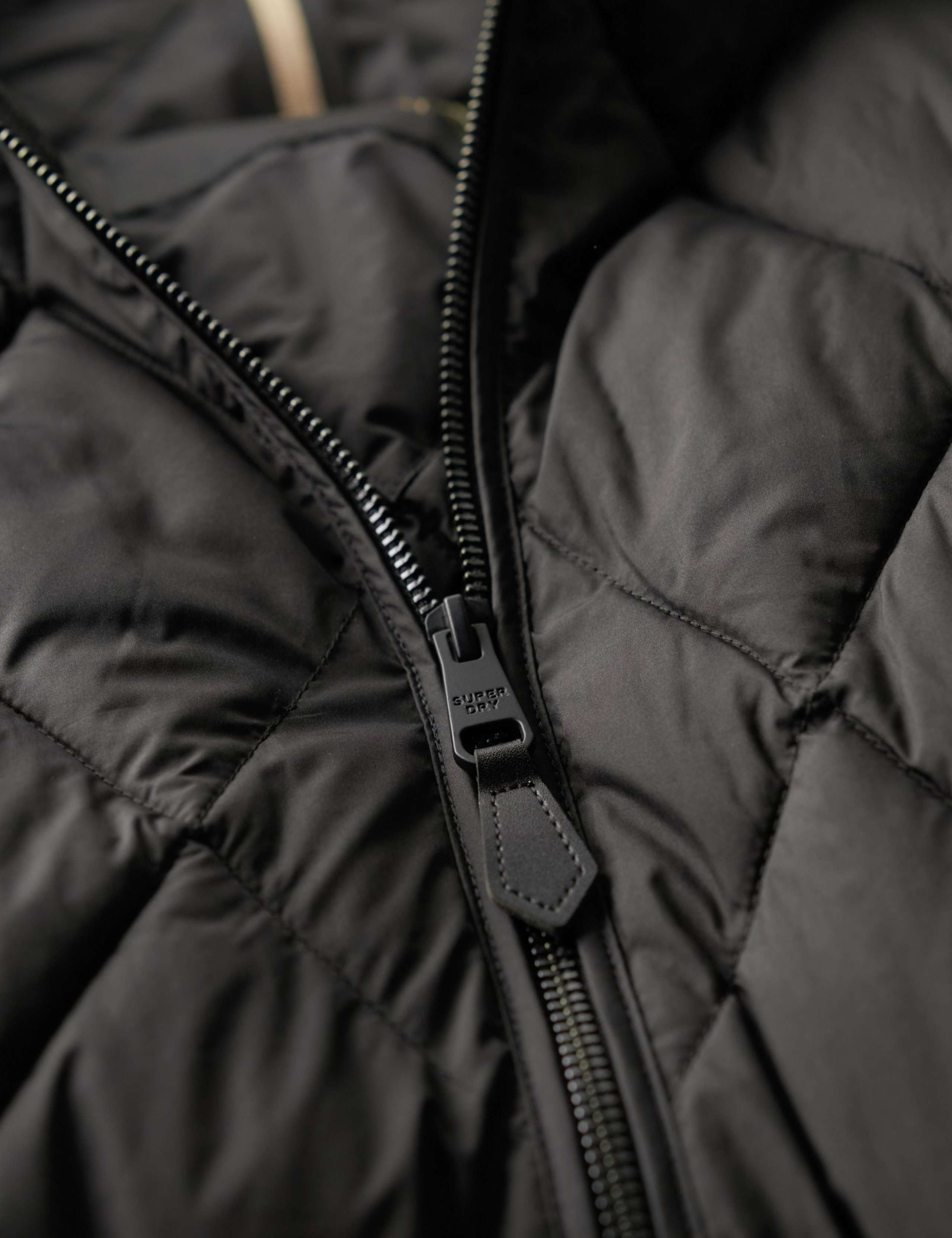 Quilted Padded Relaxed Longline Mac 7 of 7