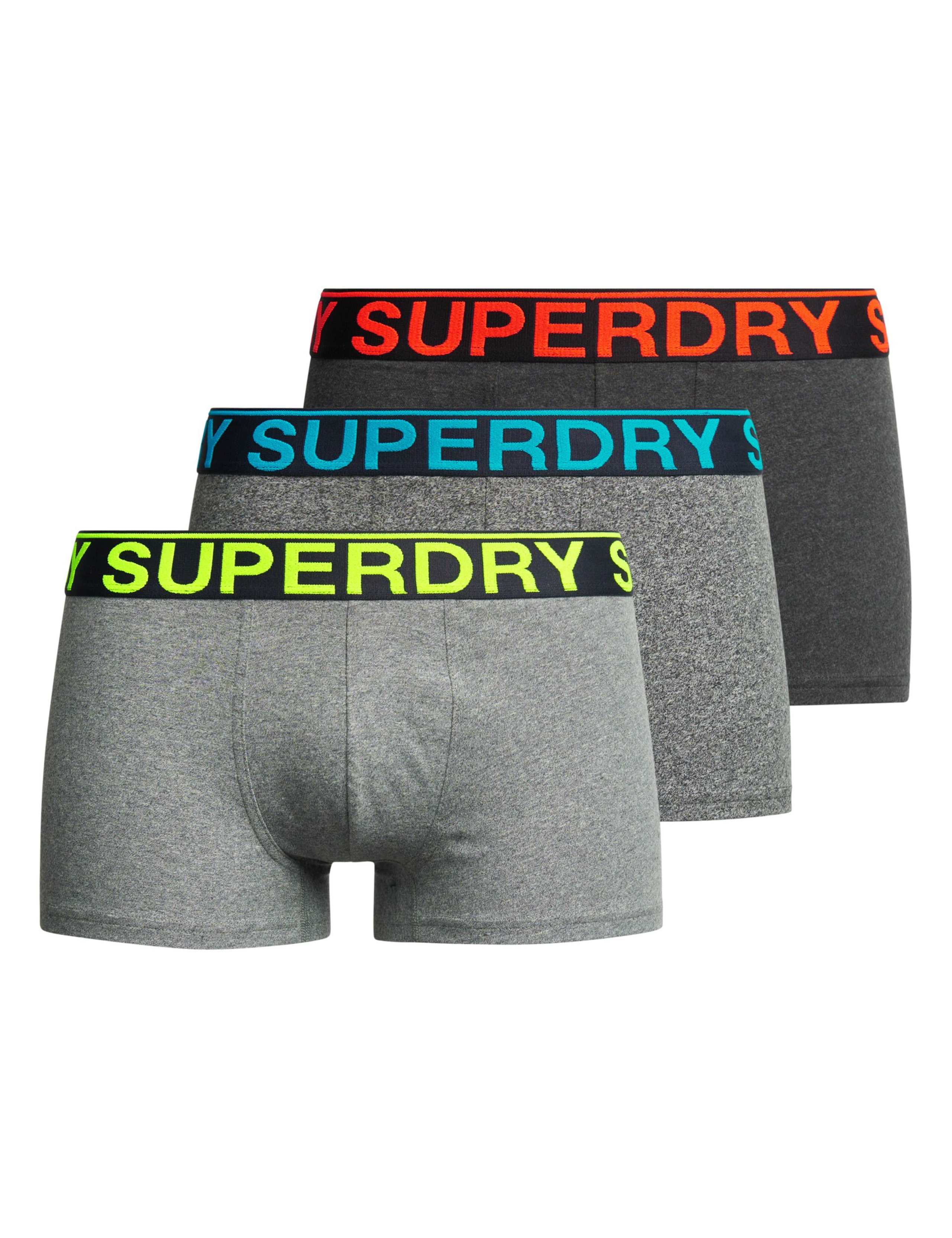 3 Pack Cotton Rich Logo Waistband Trunks 8 of 9