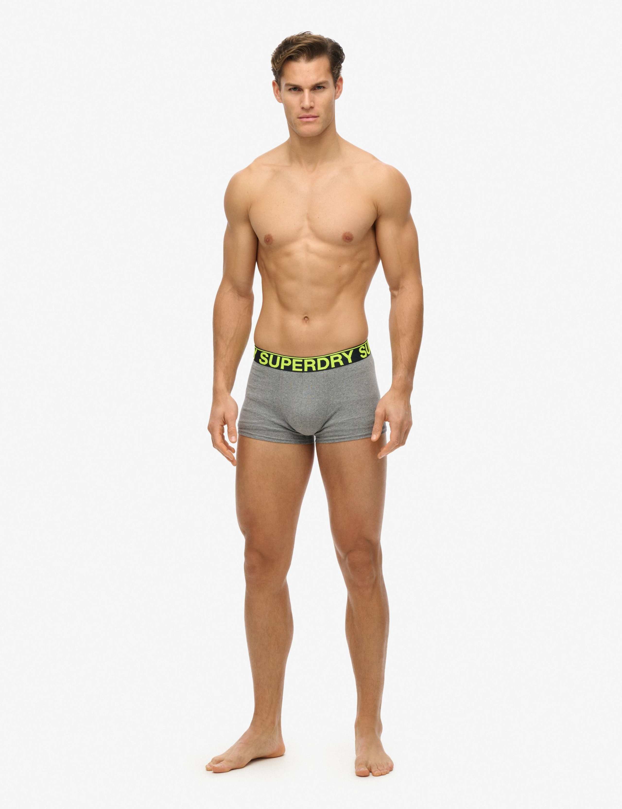 3 Pack Cotton Rich Logo Waistband Trunks 9 of 9