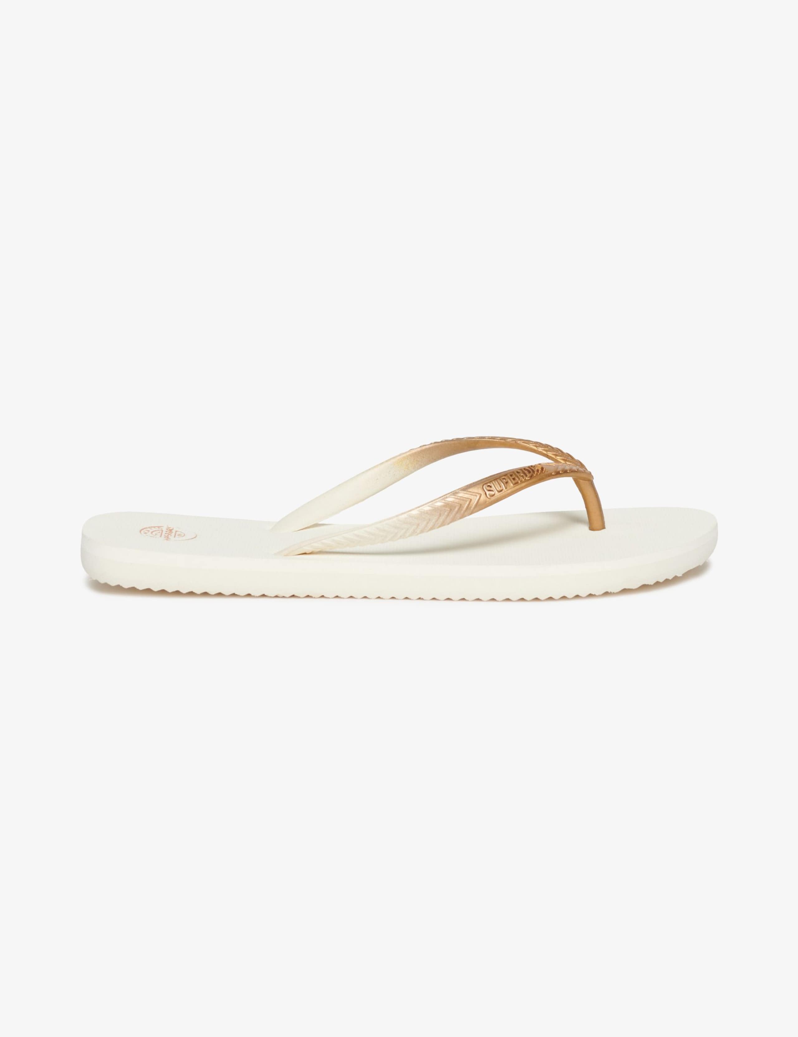 Metallic Flat Flip Flops 5 of 7