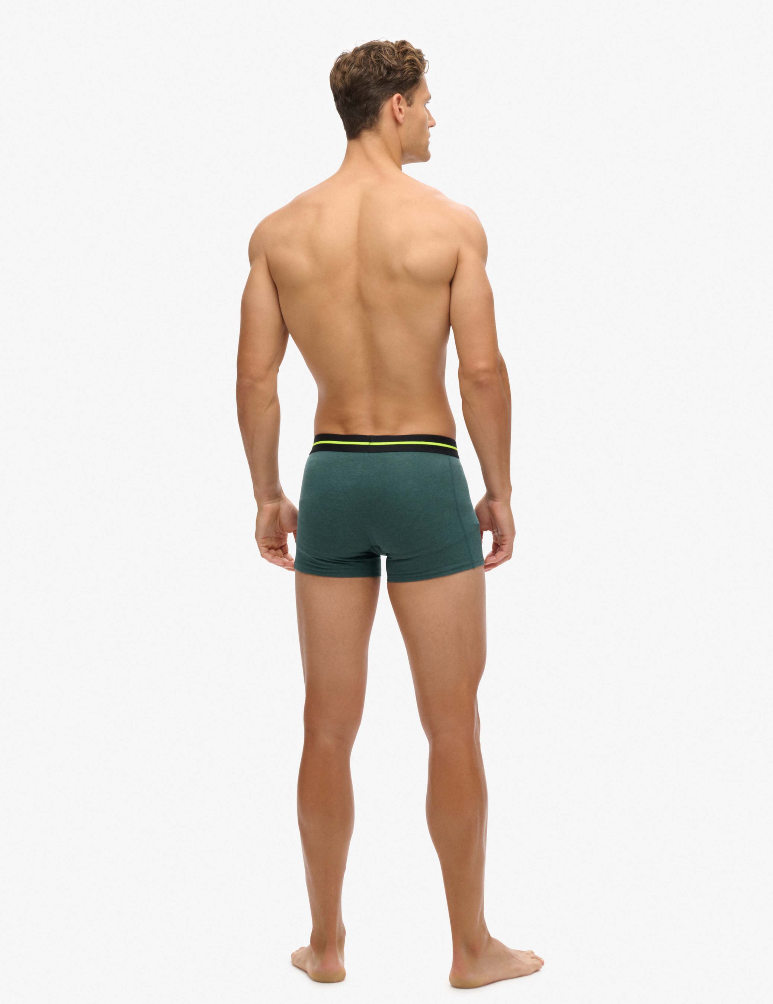 3 Pack Cotton Stretch Logo Waistband Boxers 4 of 8