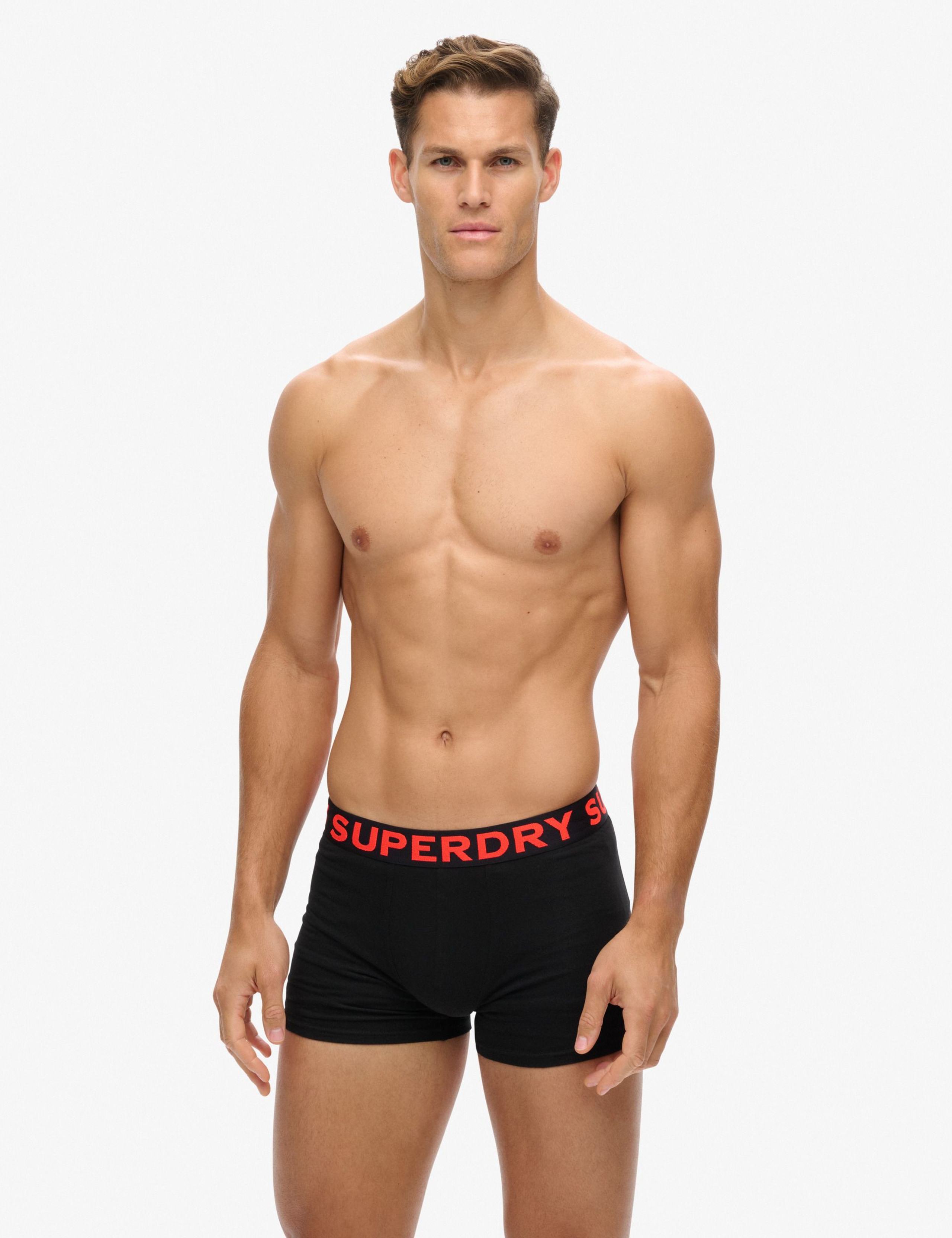 3 Pack Pure Cotton Logo Waistband Boxers 6 of 6