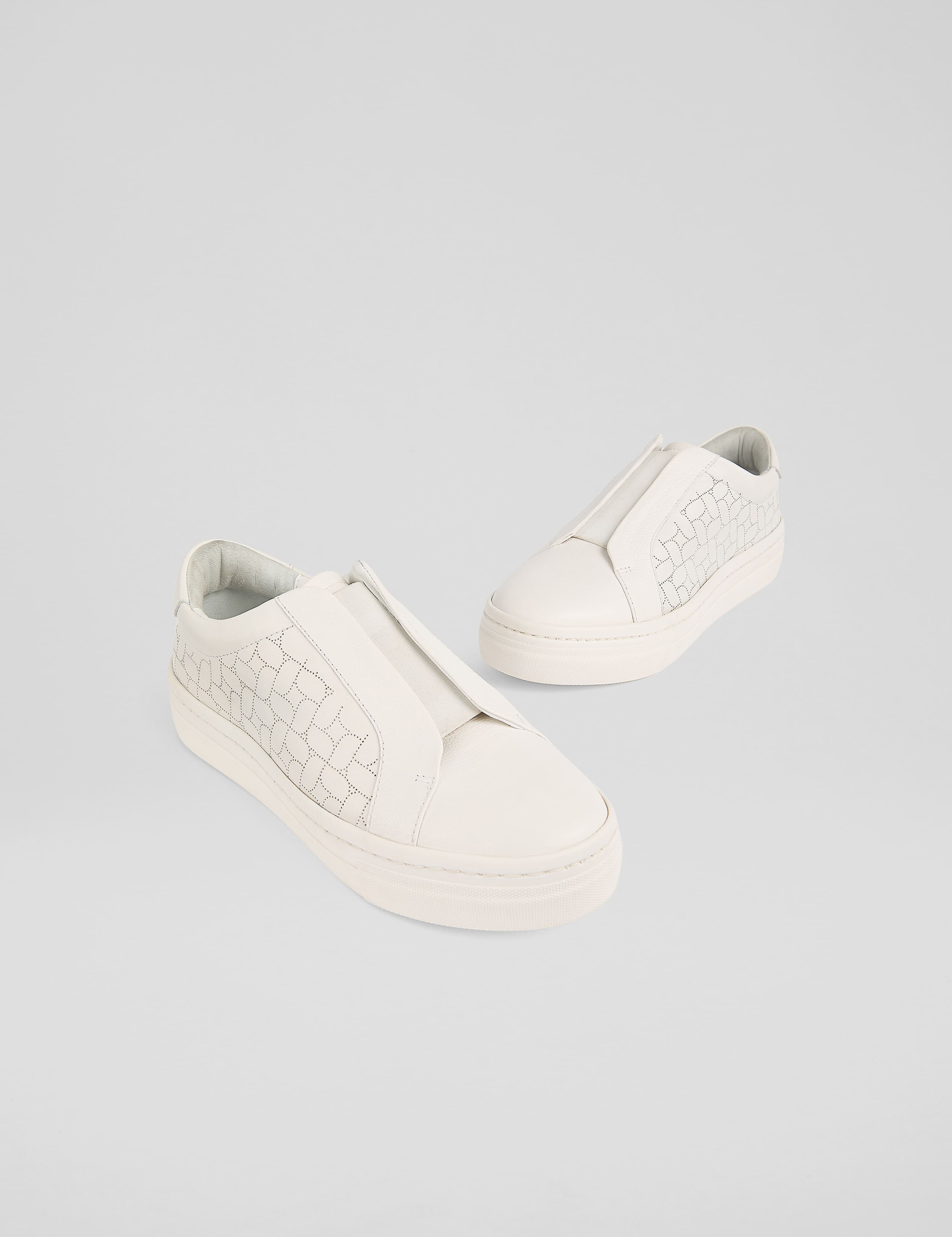 Leather Slip On Trainers 2 of 4