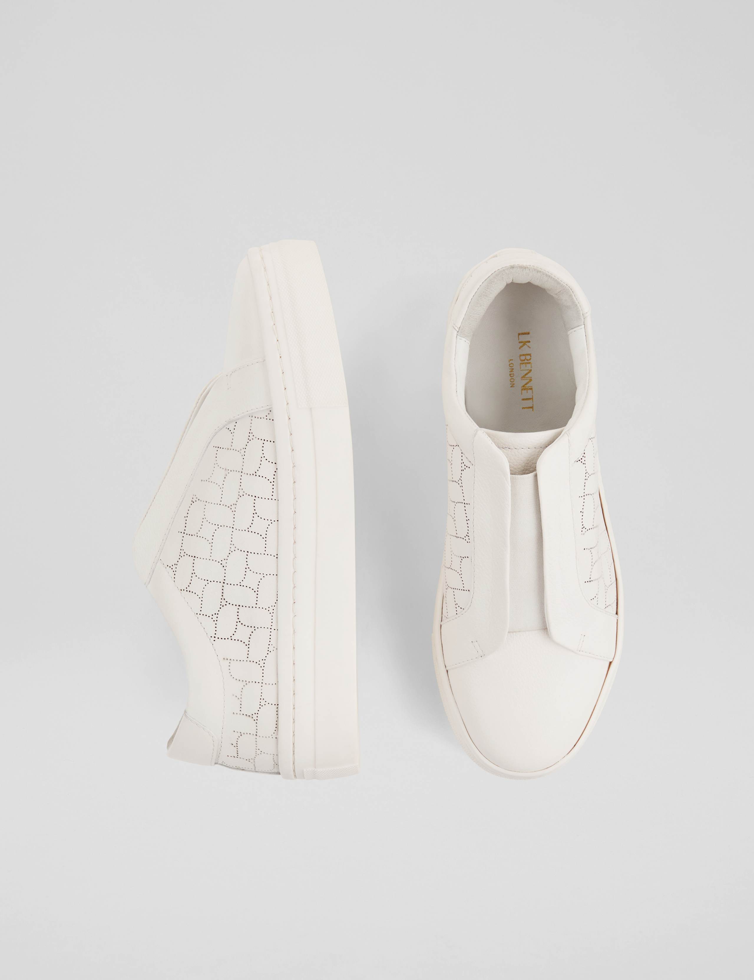 Leather Slip On Trainers 3 of 4