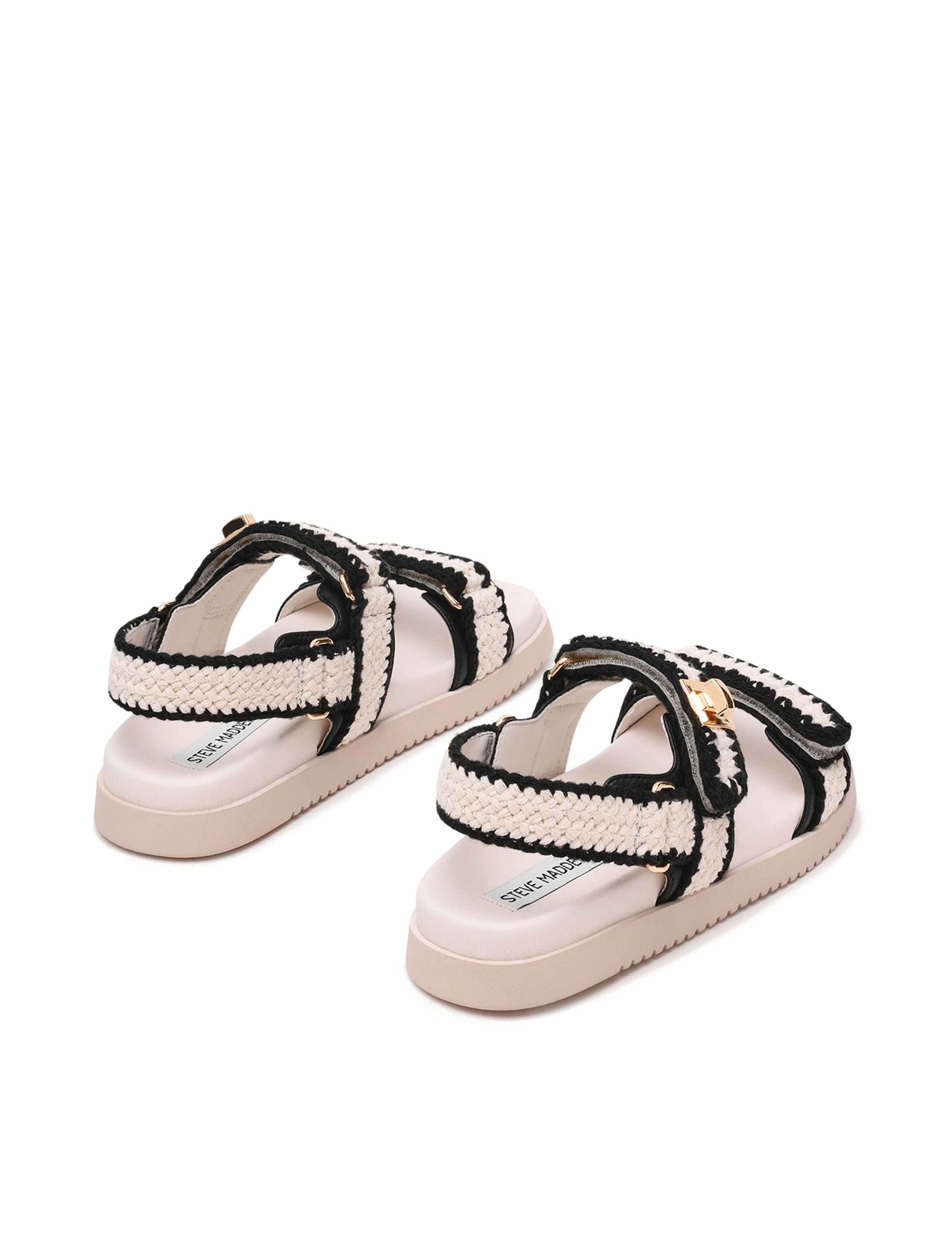 Woven Ankle Strap Sandals 3 of 5