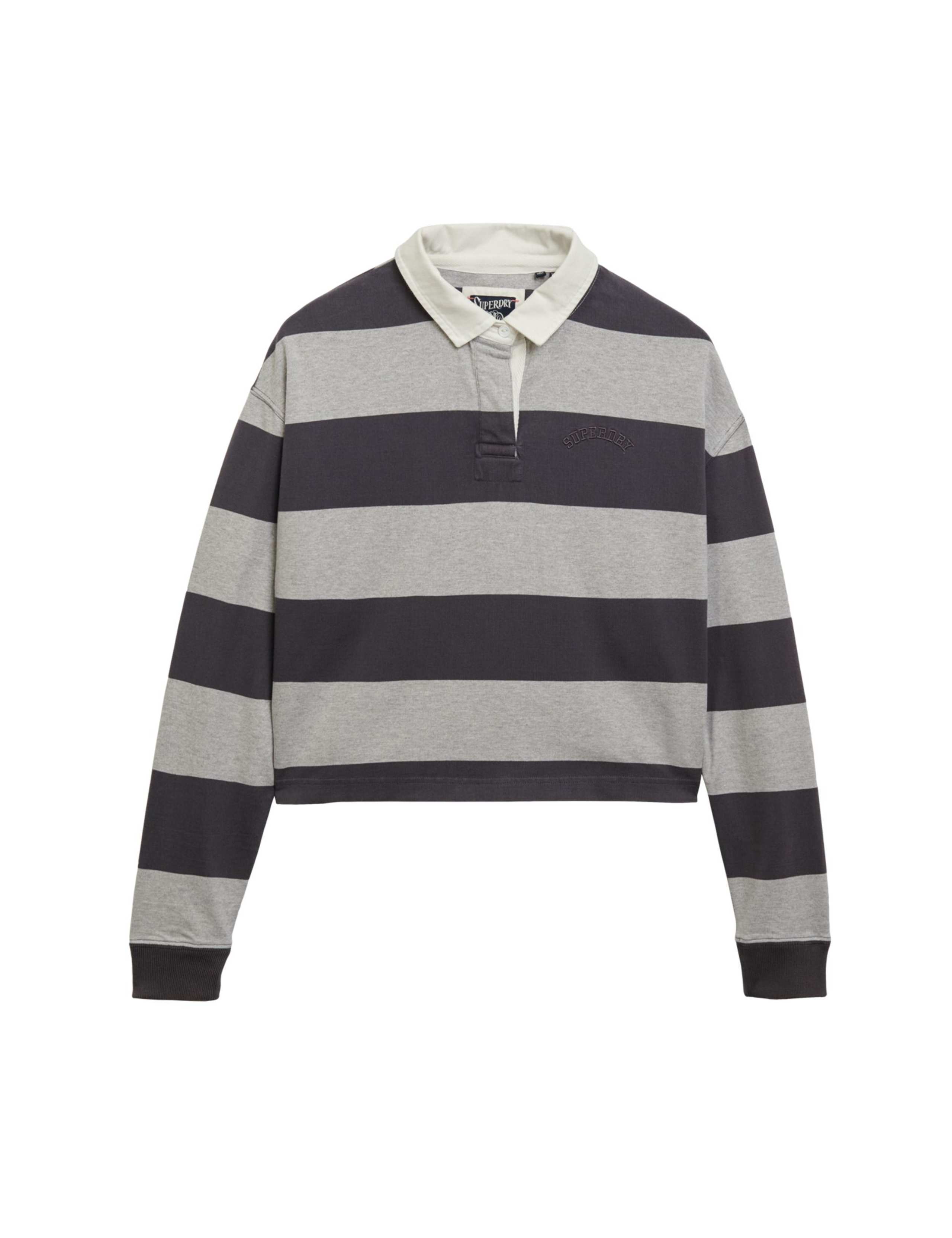 Pure Cotton Striped Oversized Rugby Top 6 of 6