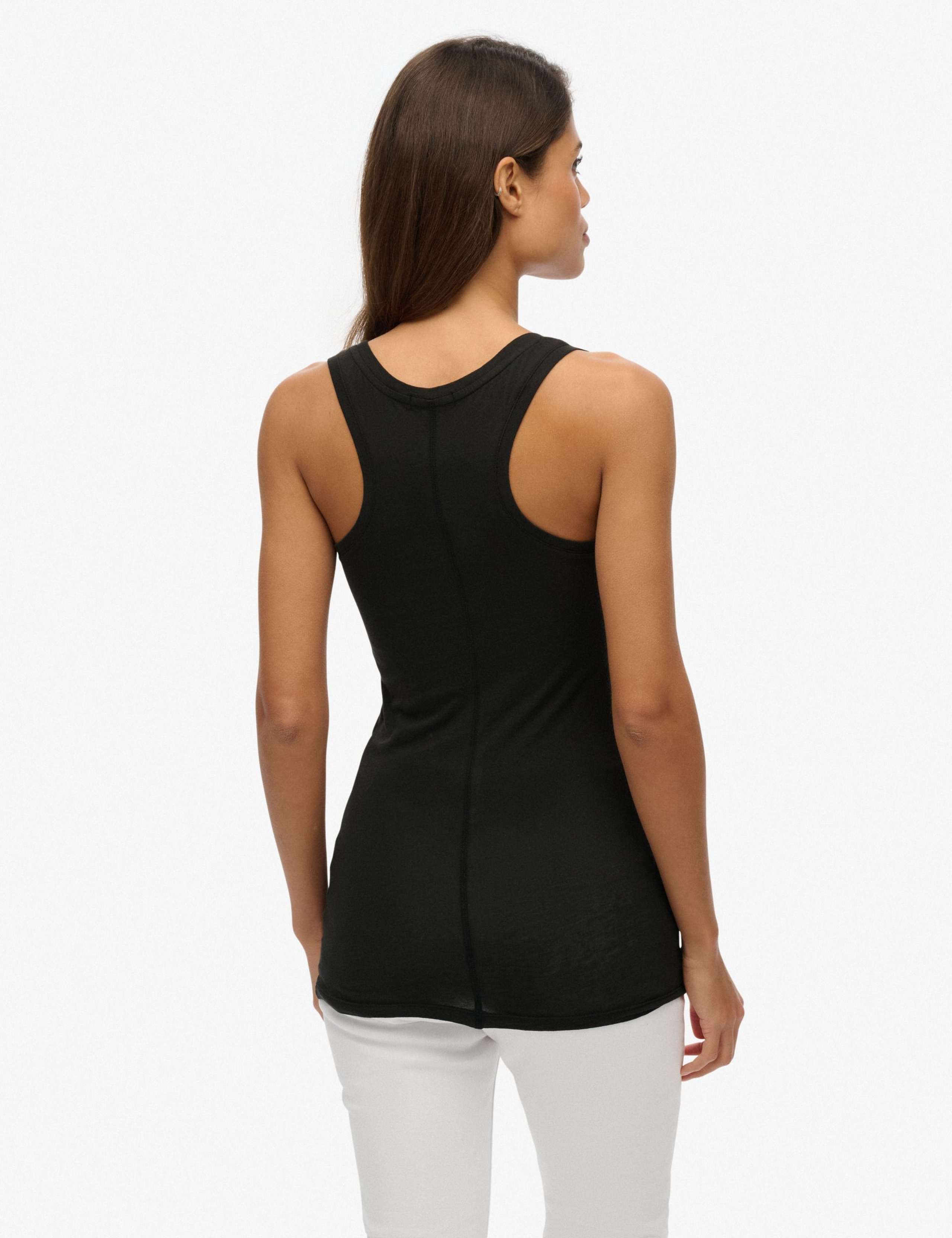Pure Cotton Racerback Vest 3 of 7