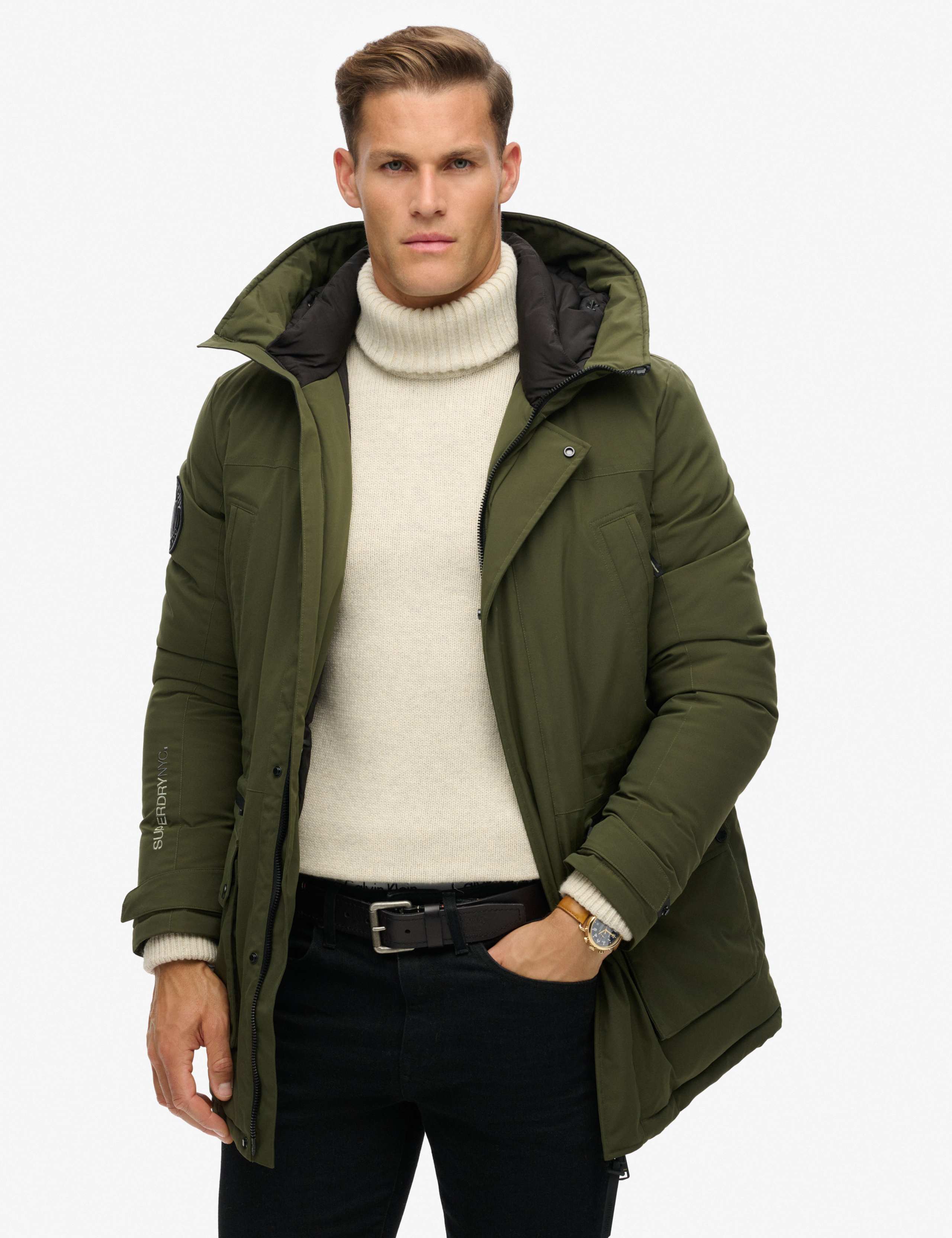 Hooded Padded Parka Jacket 2 of 6