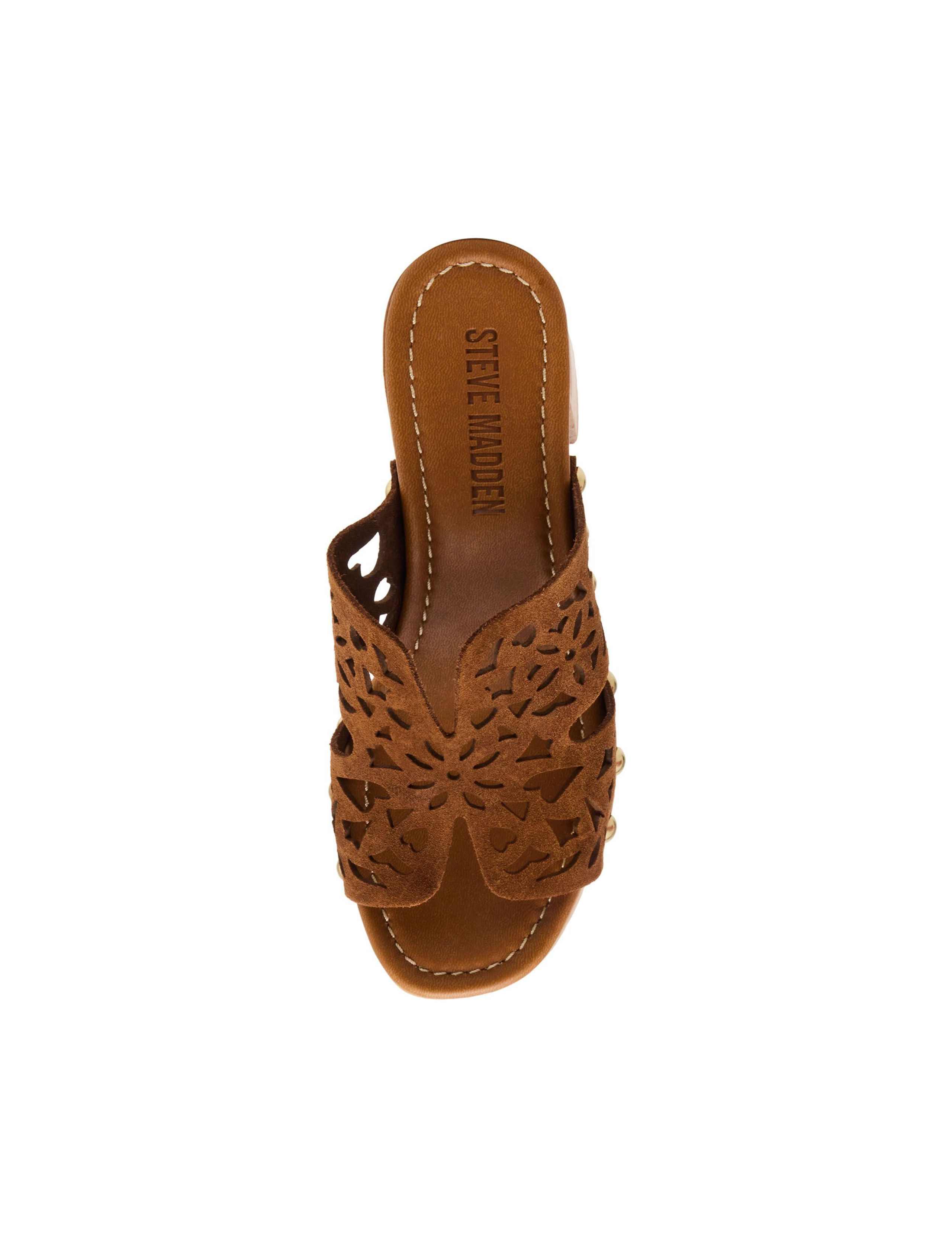 Sunkissed Suede Block Heel Clogs 5 of 6