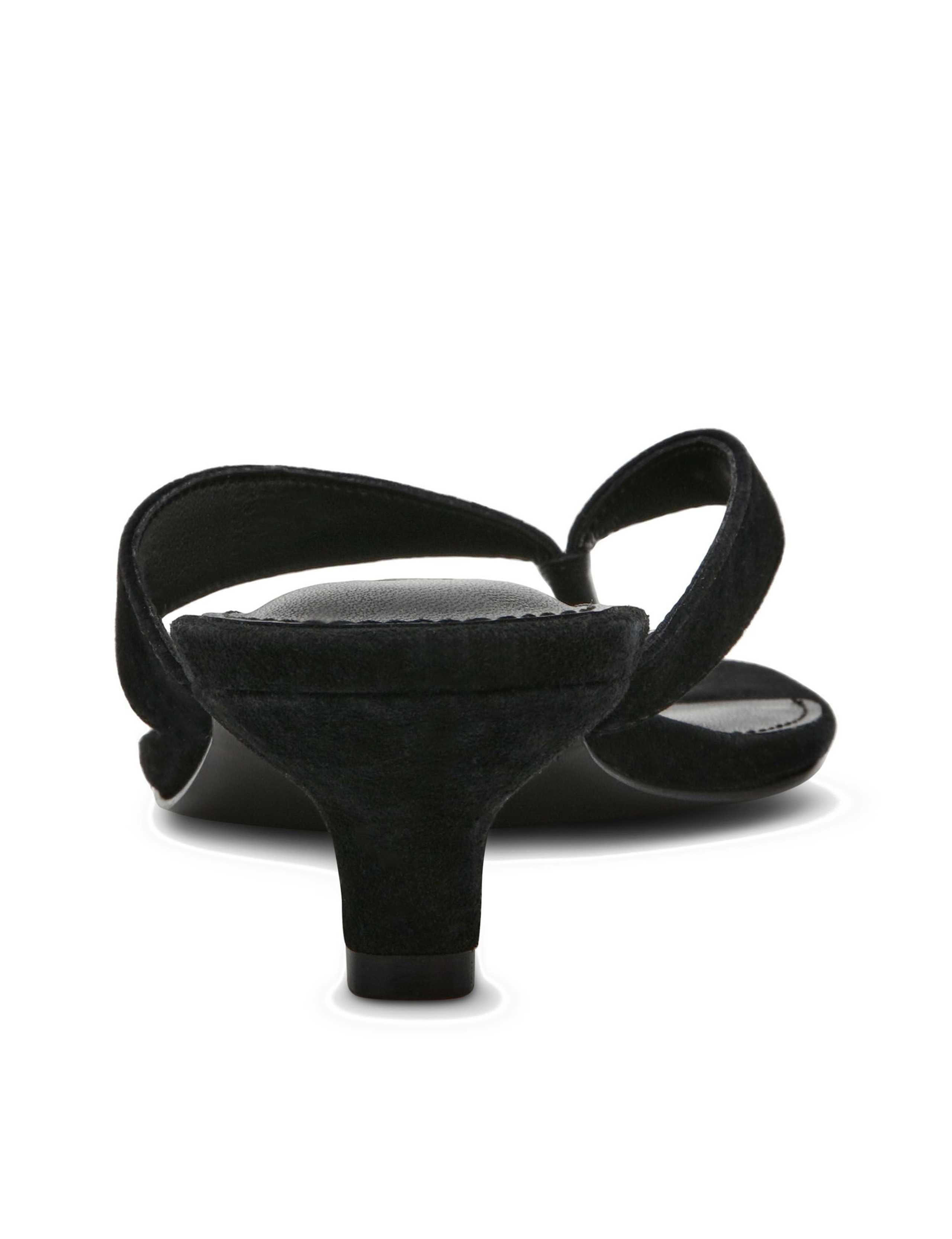 Tracie Suede Kitten Heel Sandals 3 of 4
